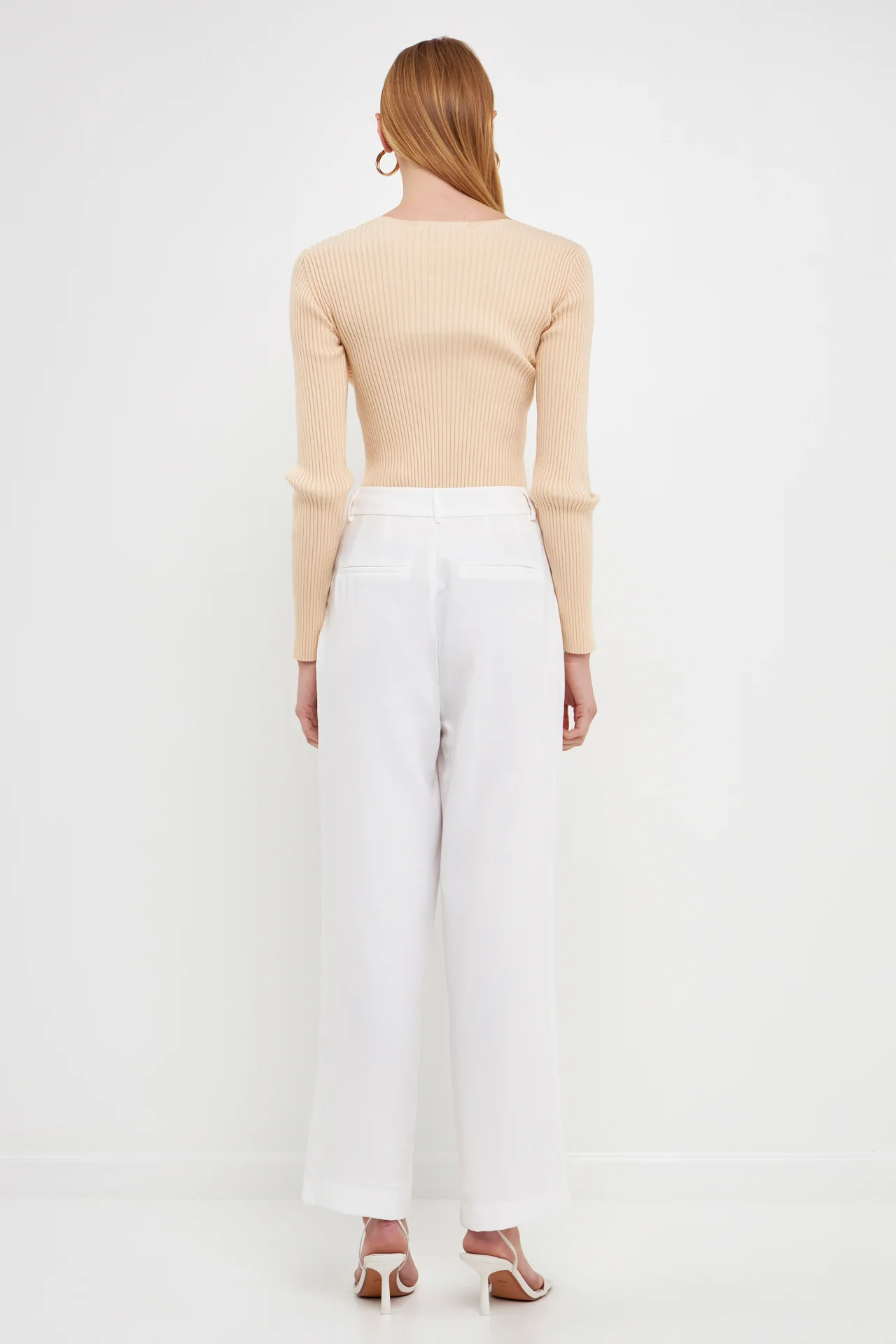 Knit Wrap Sweater