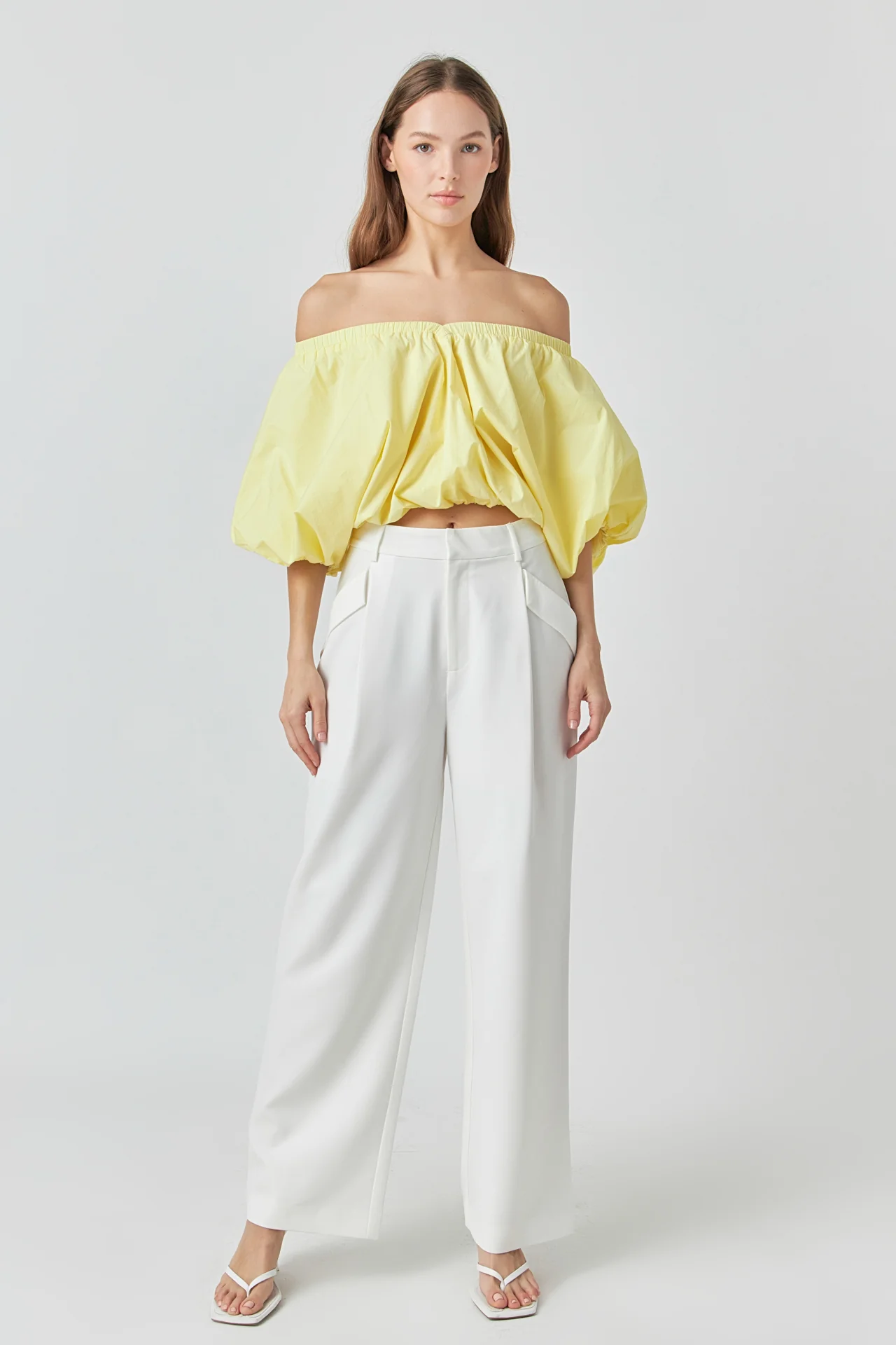 Low Rise Pocket Trousers