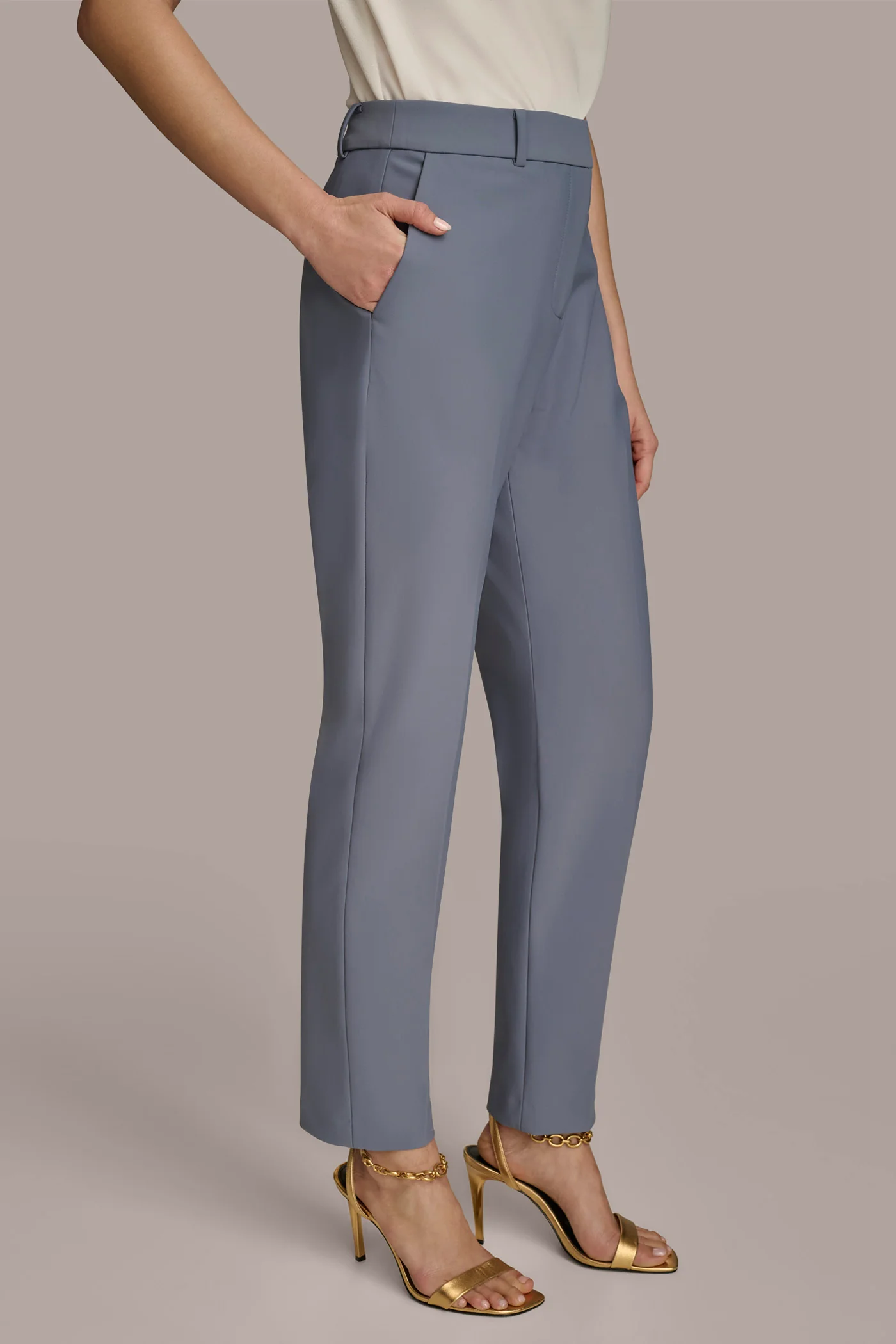 FLAT FRONT PANT