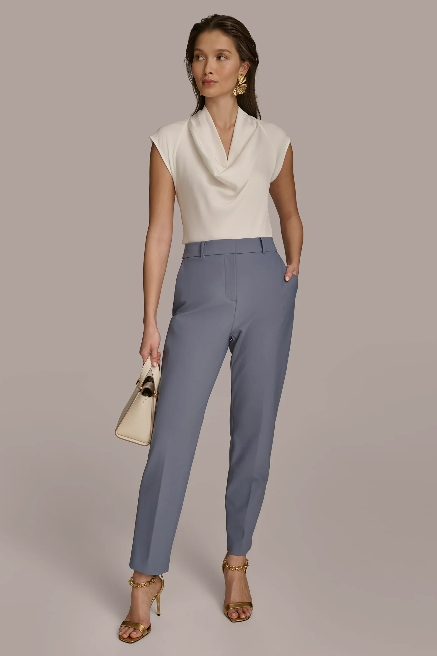 FLAT FRONT PANT