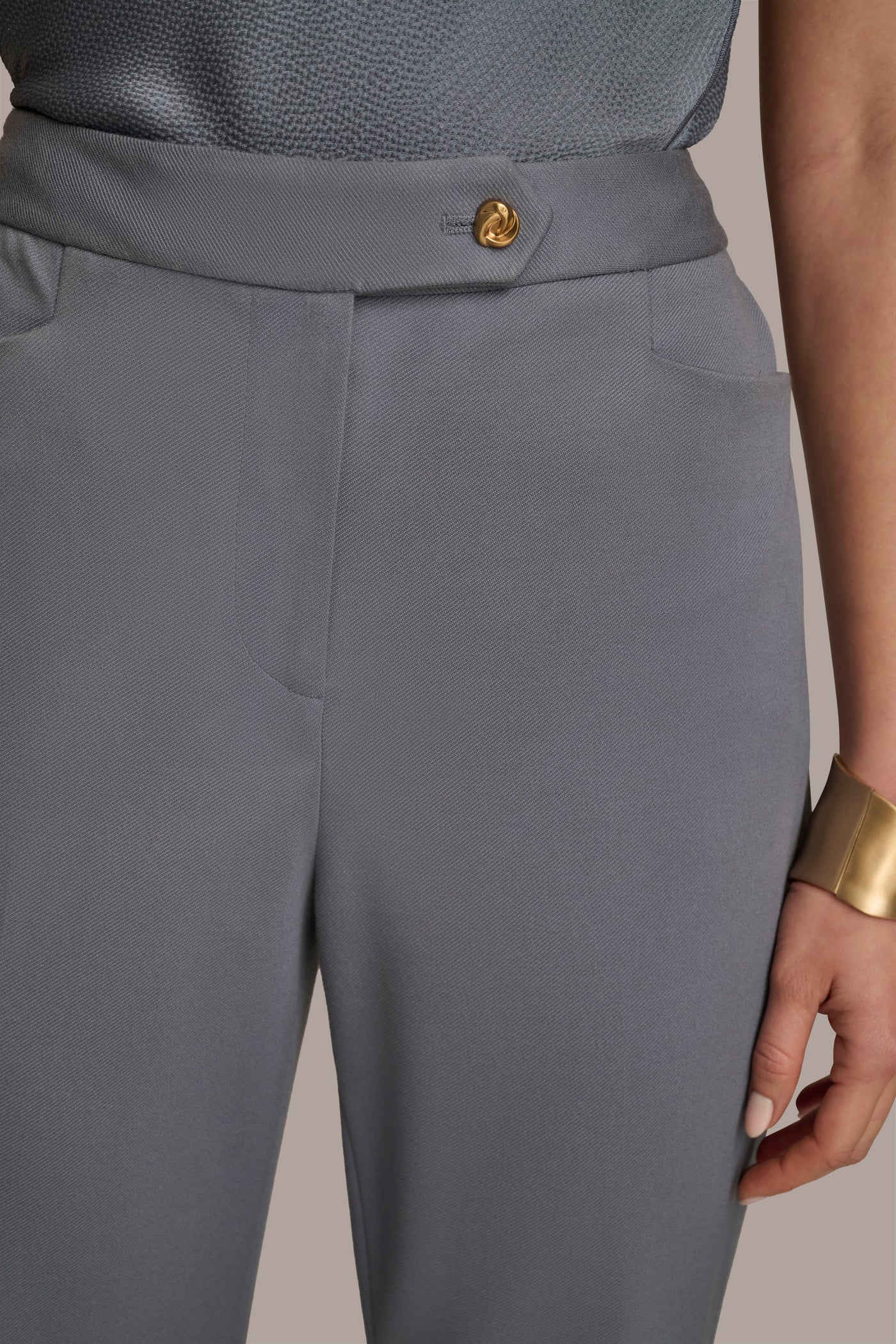 TWILL STRAIGHT LEG PANT