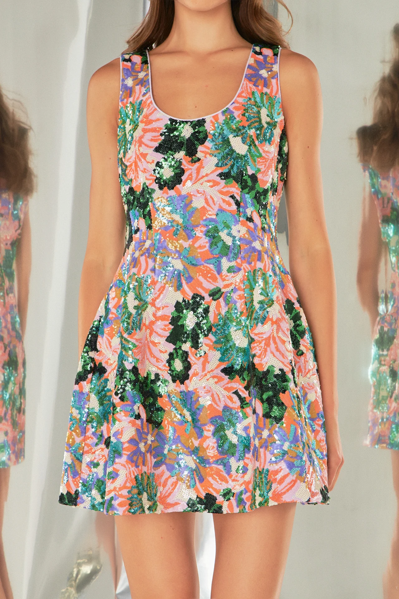 Sequins Mini Dress