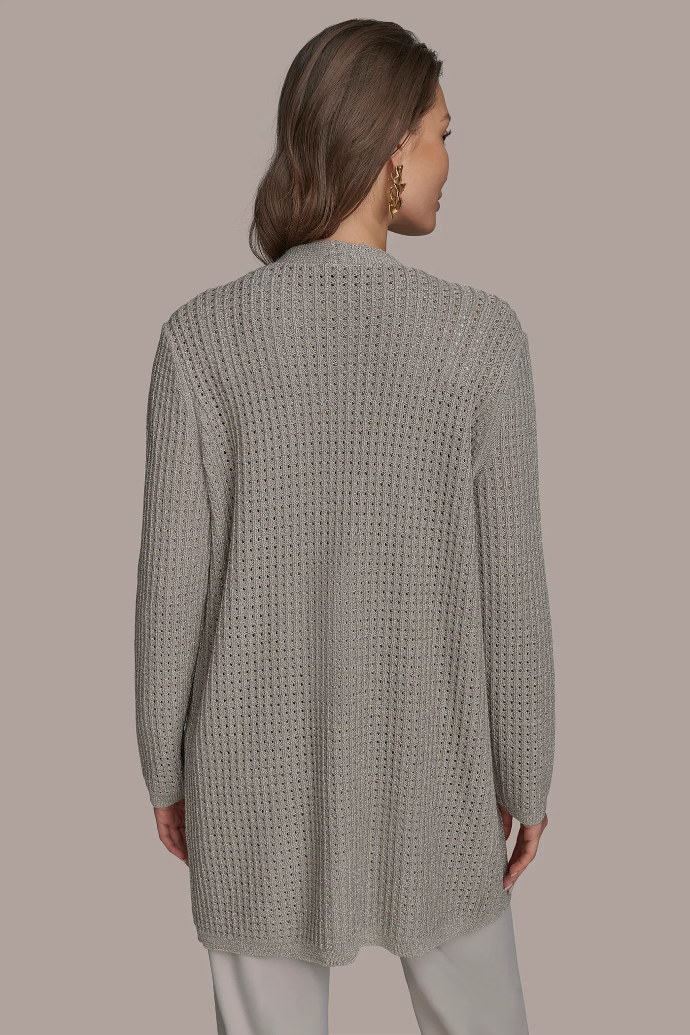 OPEN WEAVE TOP