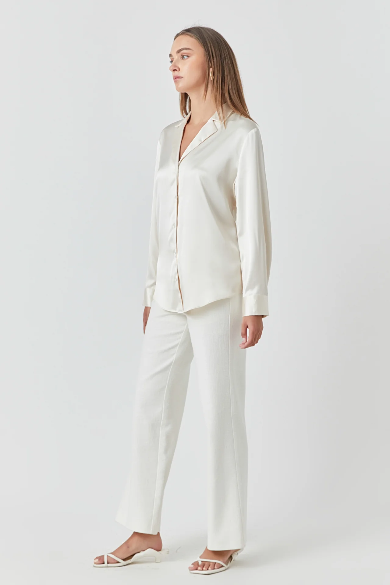 Classic Satin Over Shirt