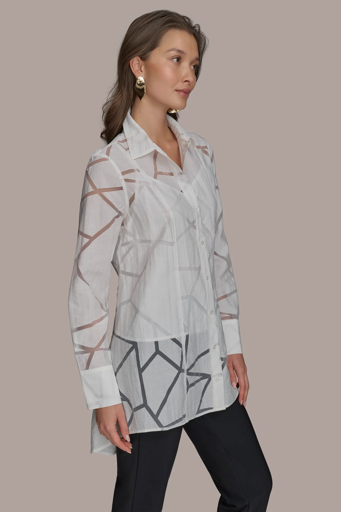 BURNOUT TUNIC