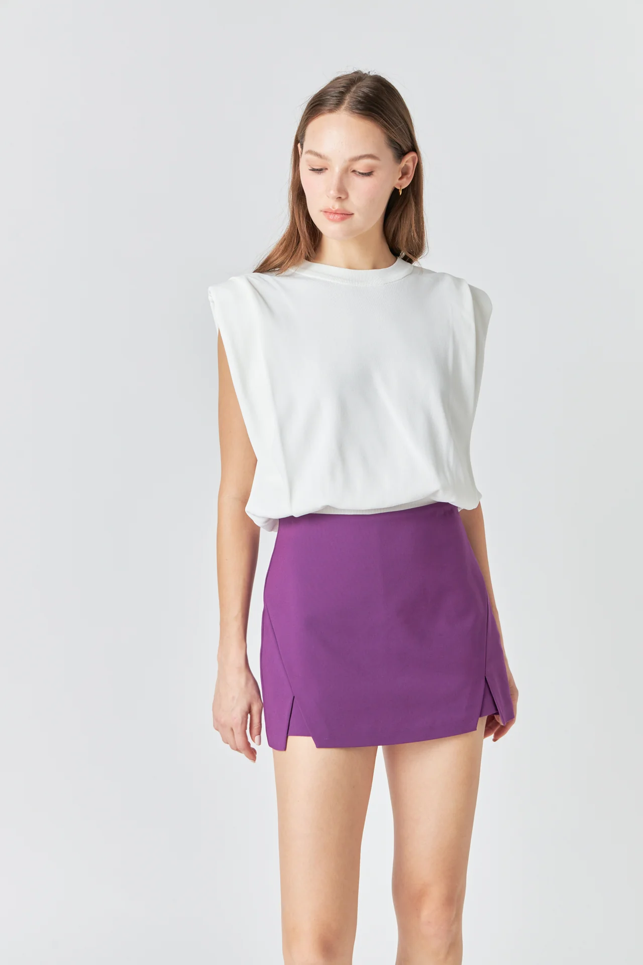 High-Waisted Skort