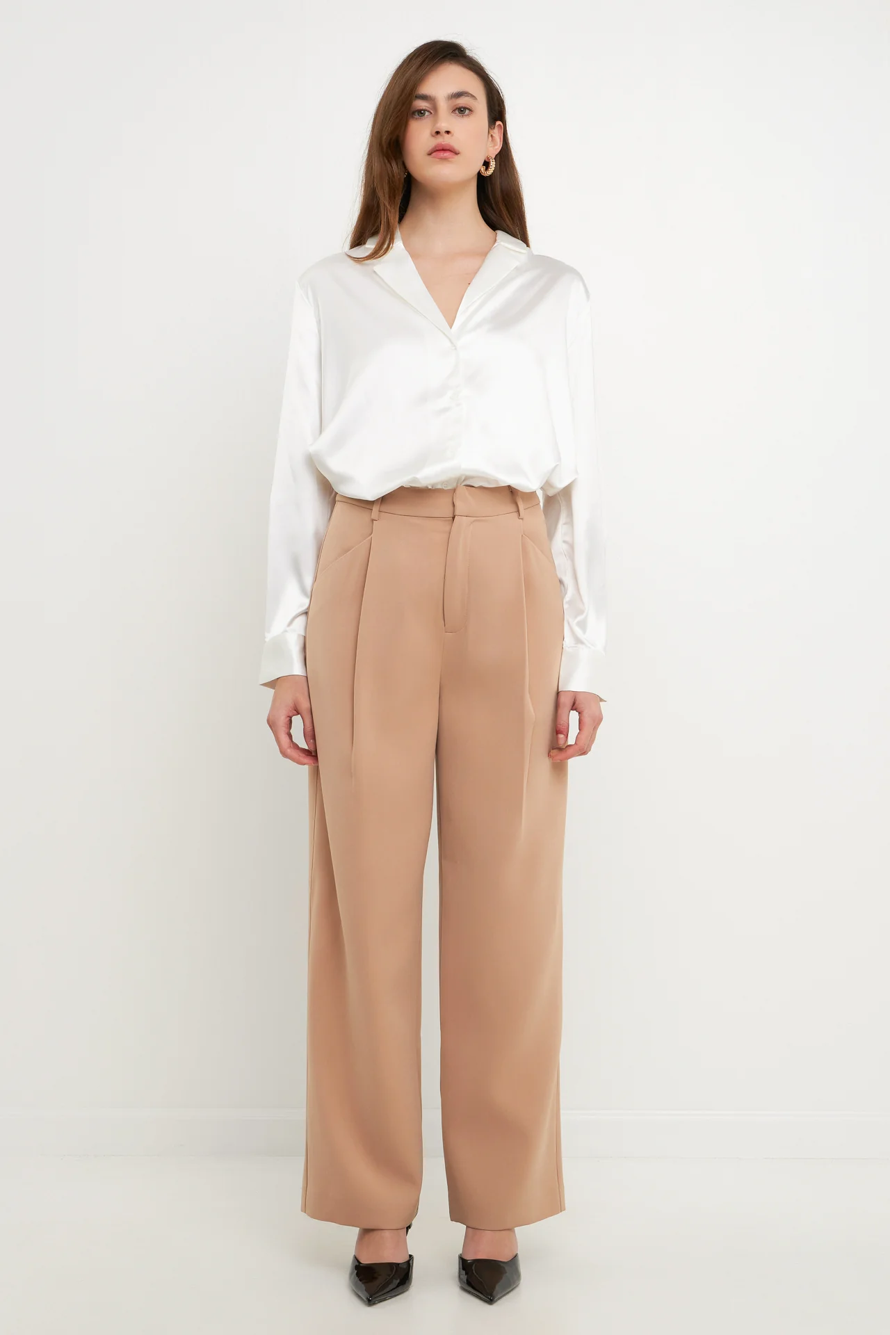 Classic Satin Over Shirt