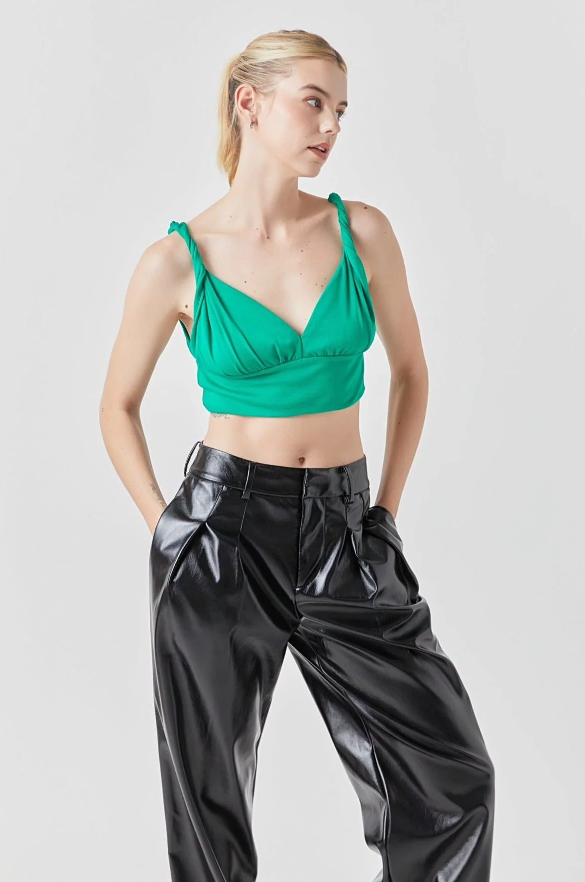 Twisted Strap Tank Top