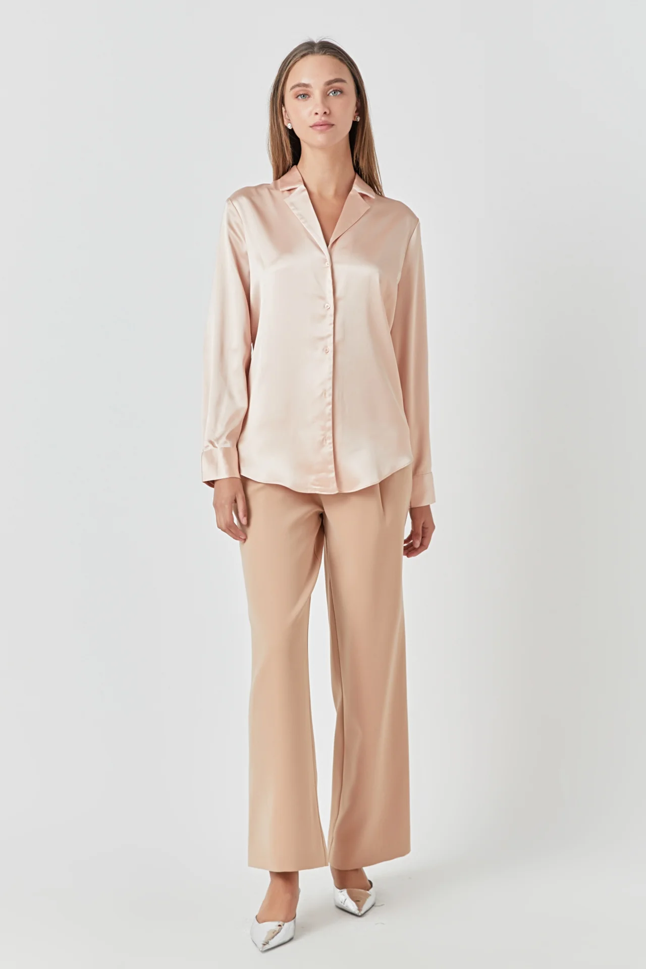 Classic Satin Over Shirt