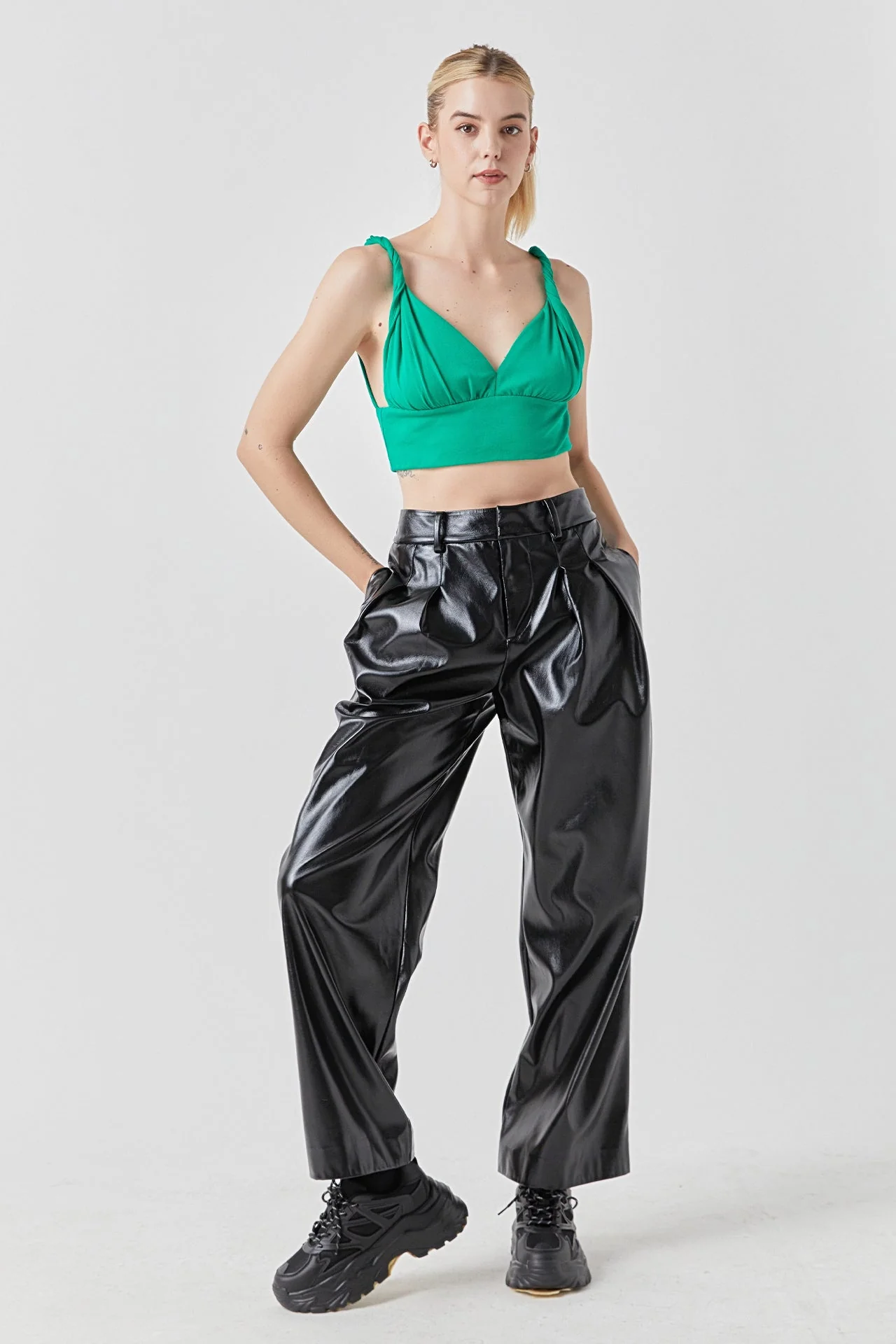 Twisted Strap Tank Top