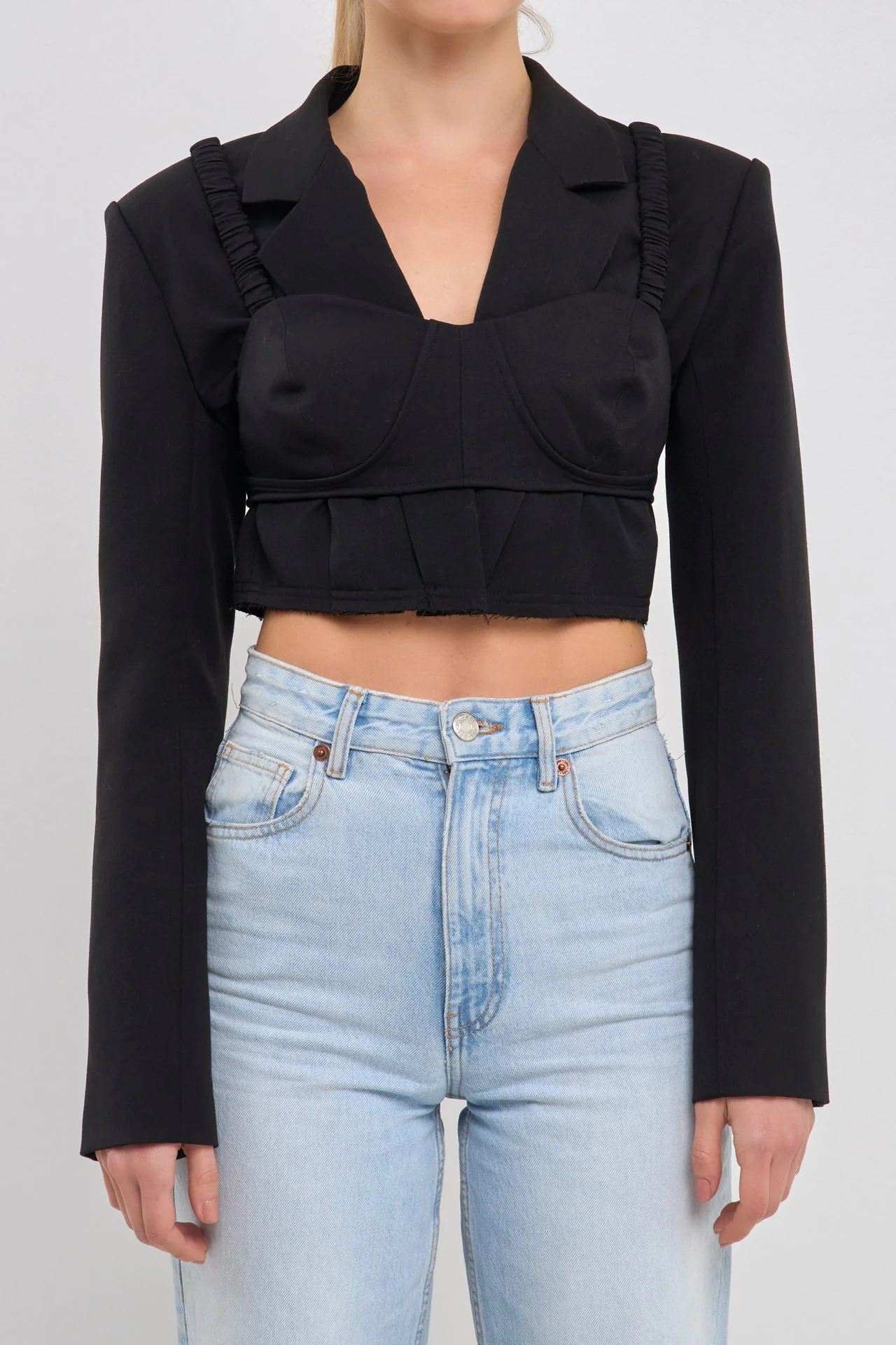 Cropped Blazer
