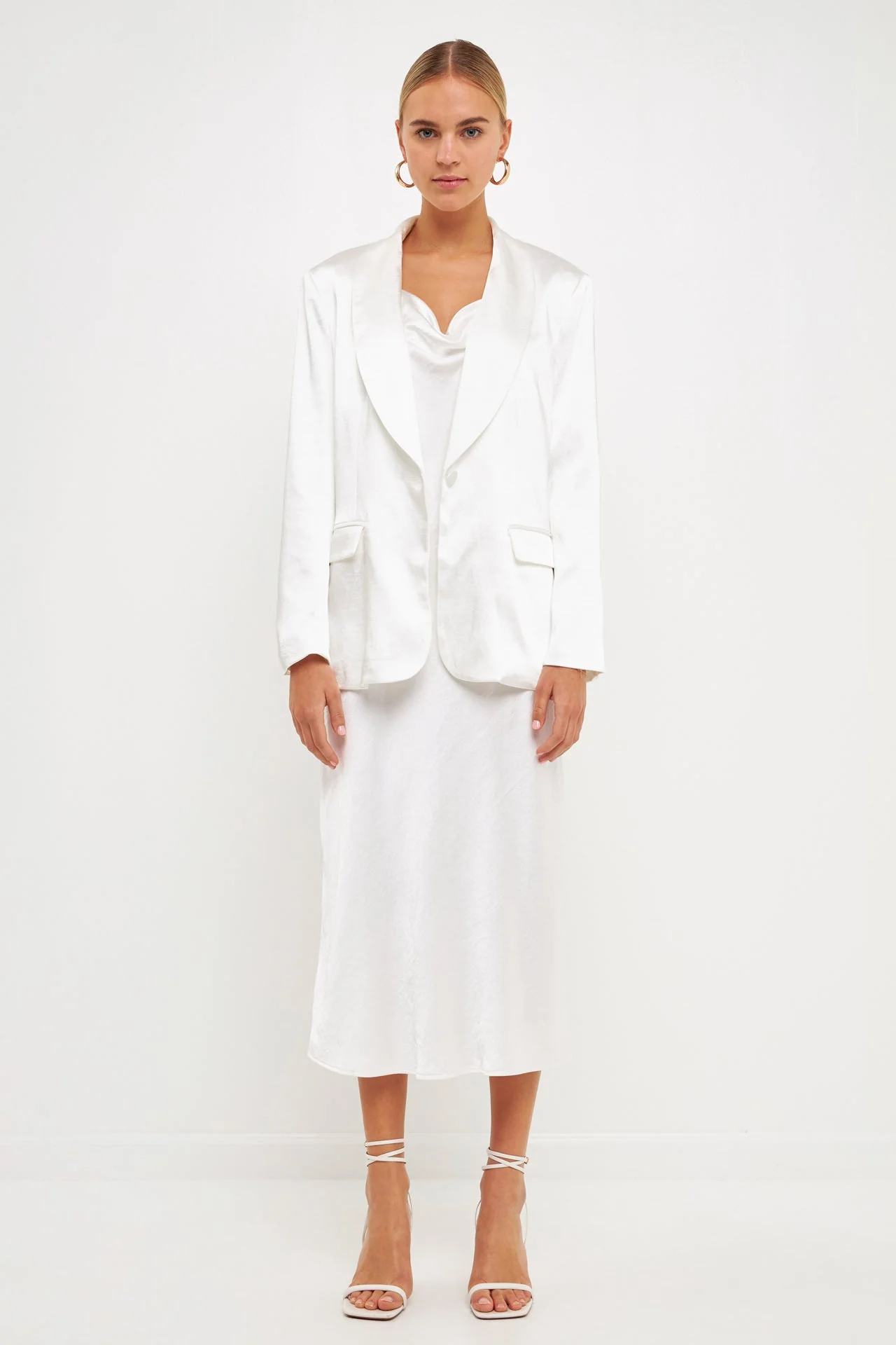 Satin Blazer