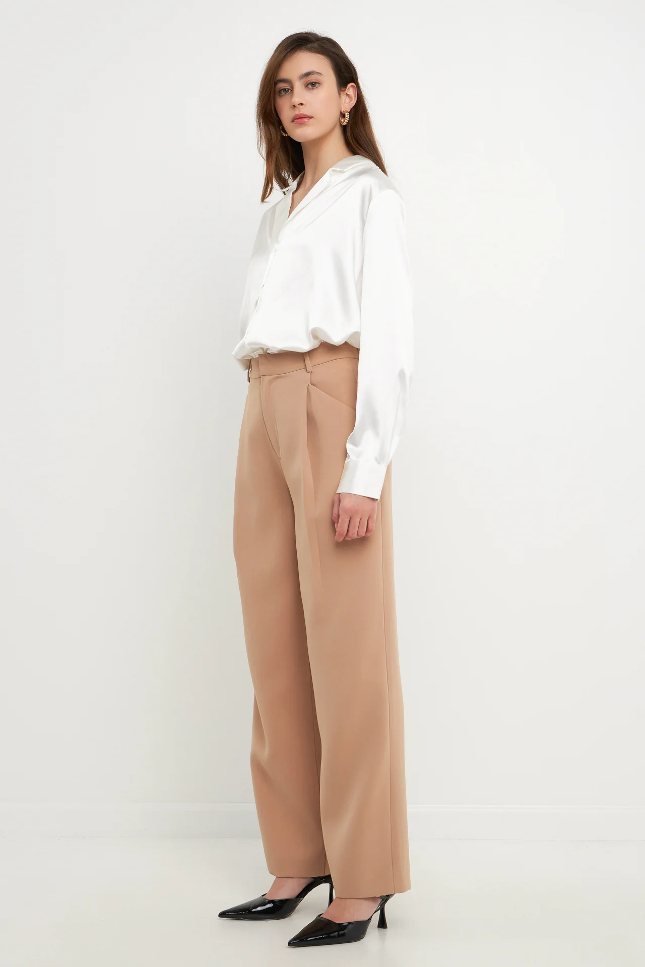 Classic Satin Over Shirt