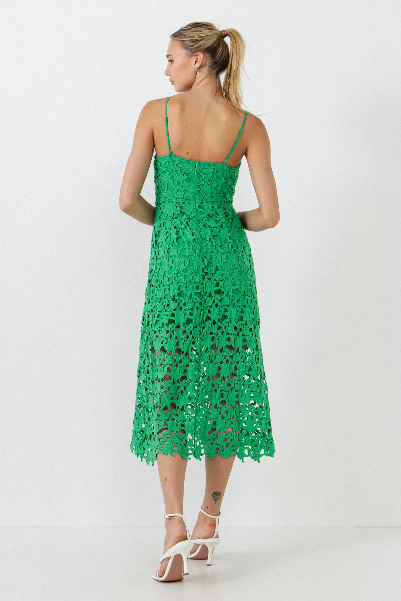 Lace Midi Dress