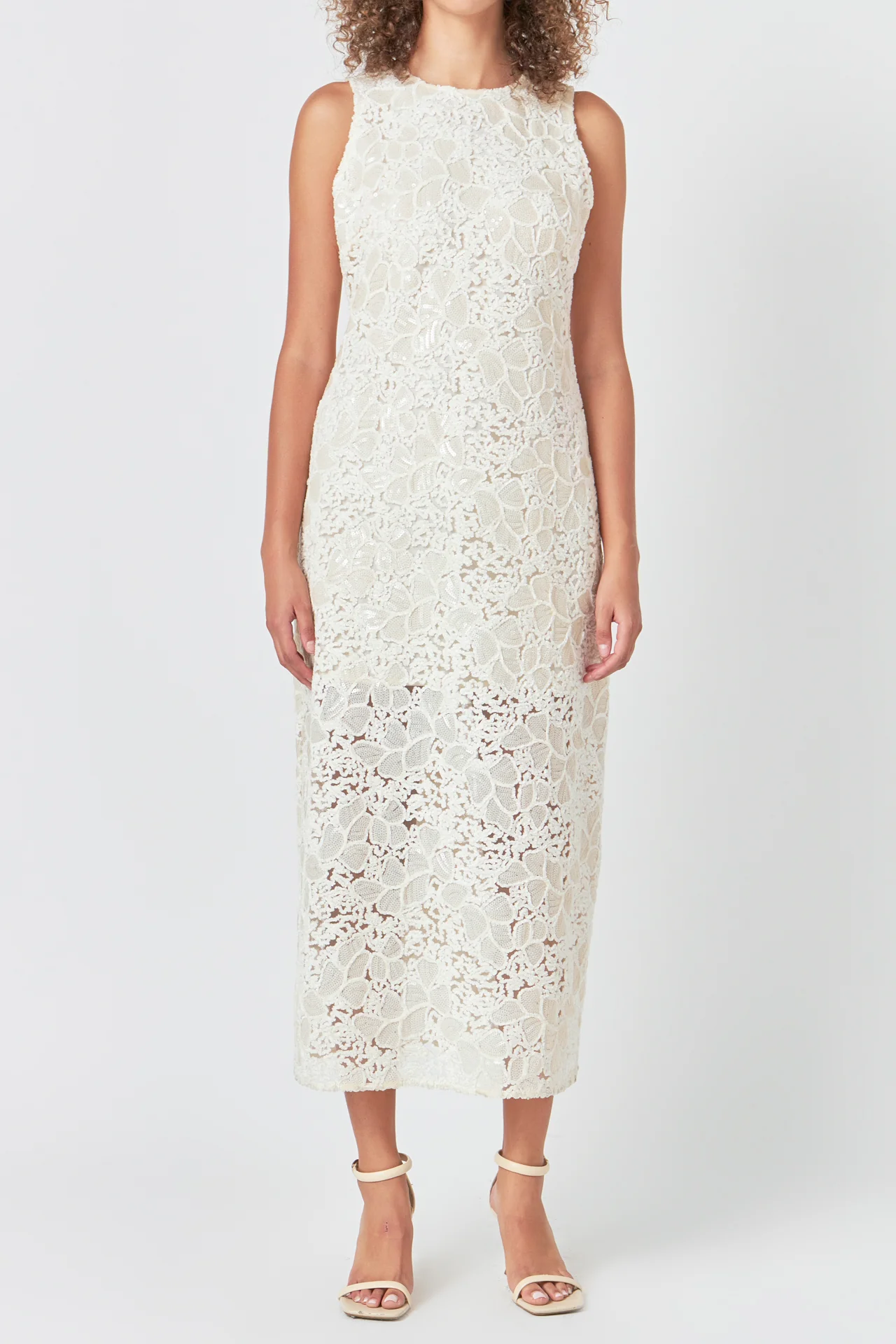 Textured Maxi Dress