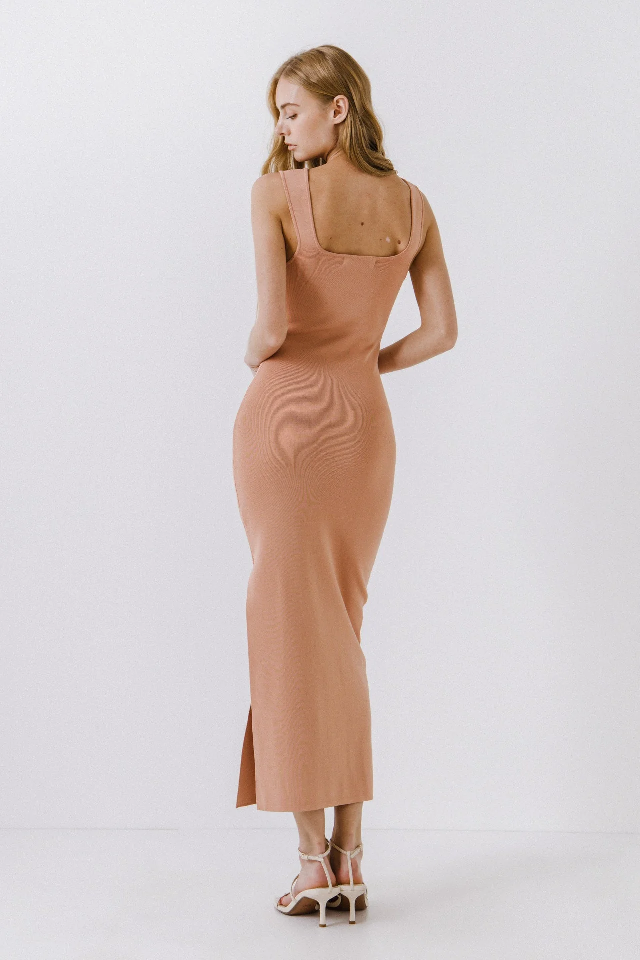 Square Neck Maxi Dress
