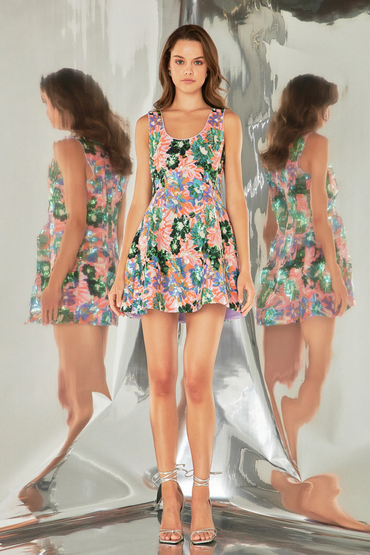 Sequins Mini Dress