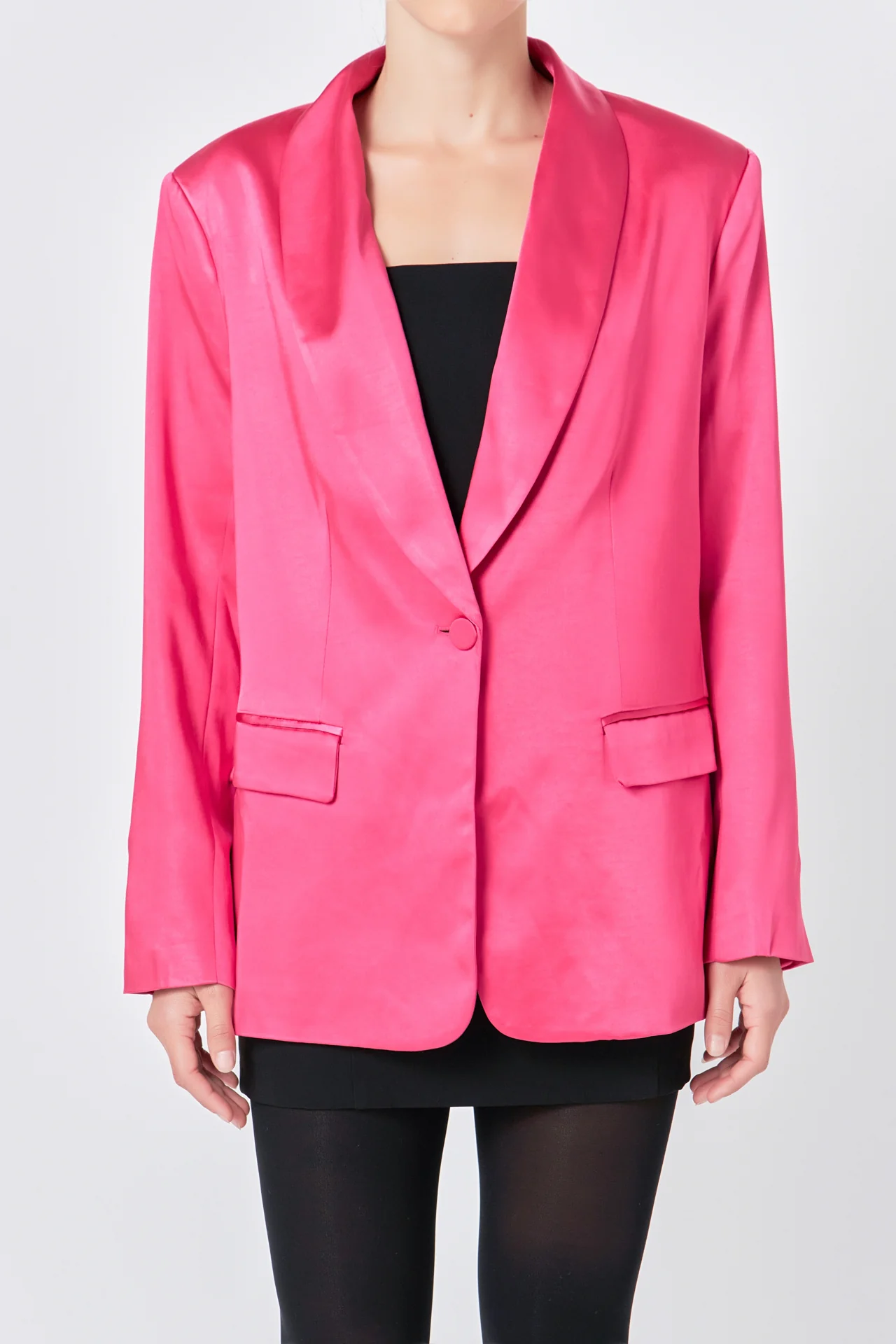 Satin Blazer