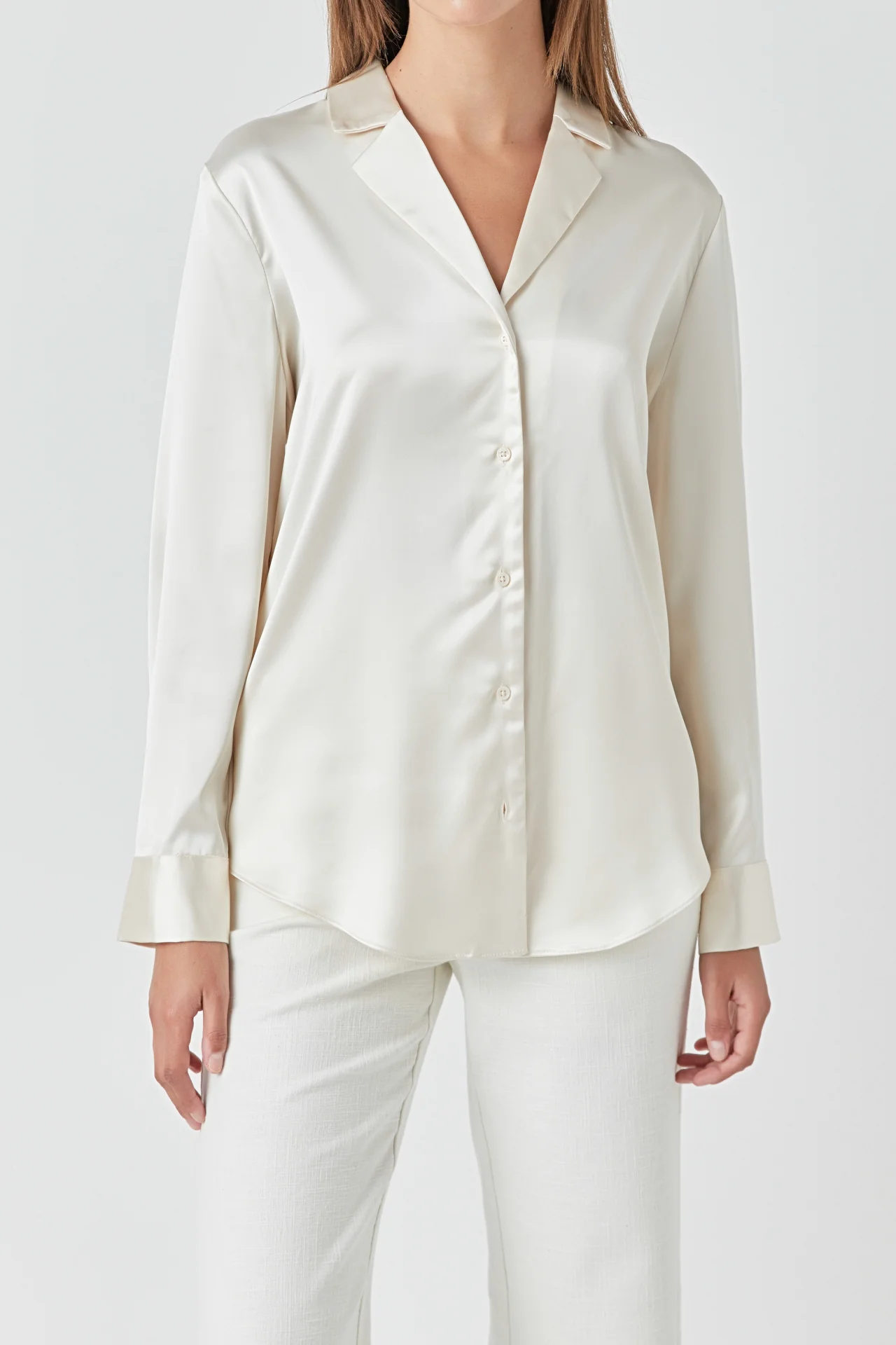 Classic Satin Over Shirt
