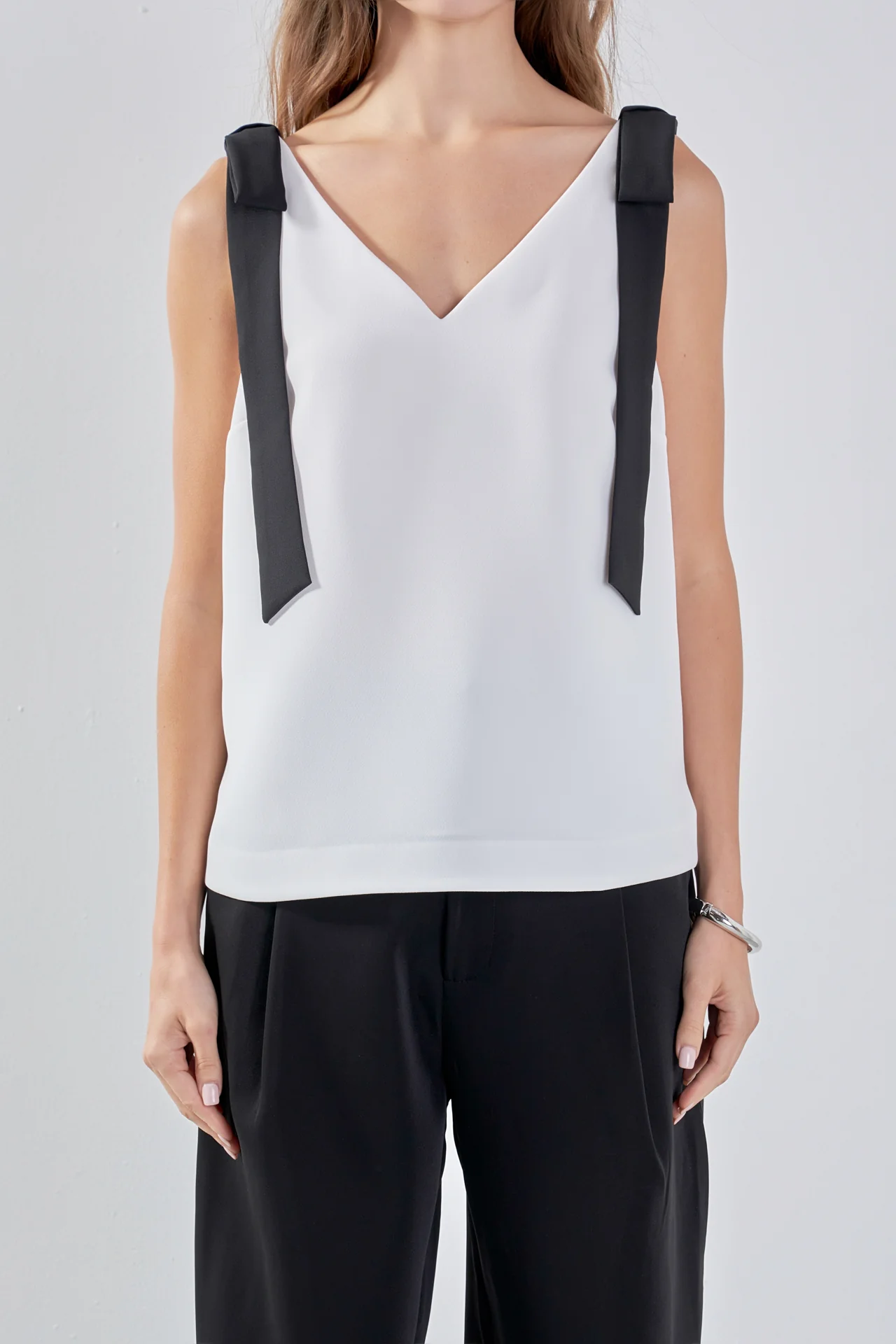 Bow Detailed Top