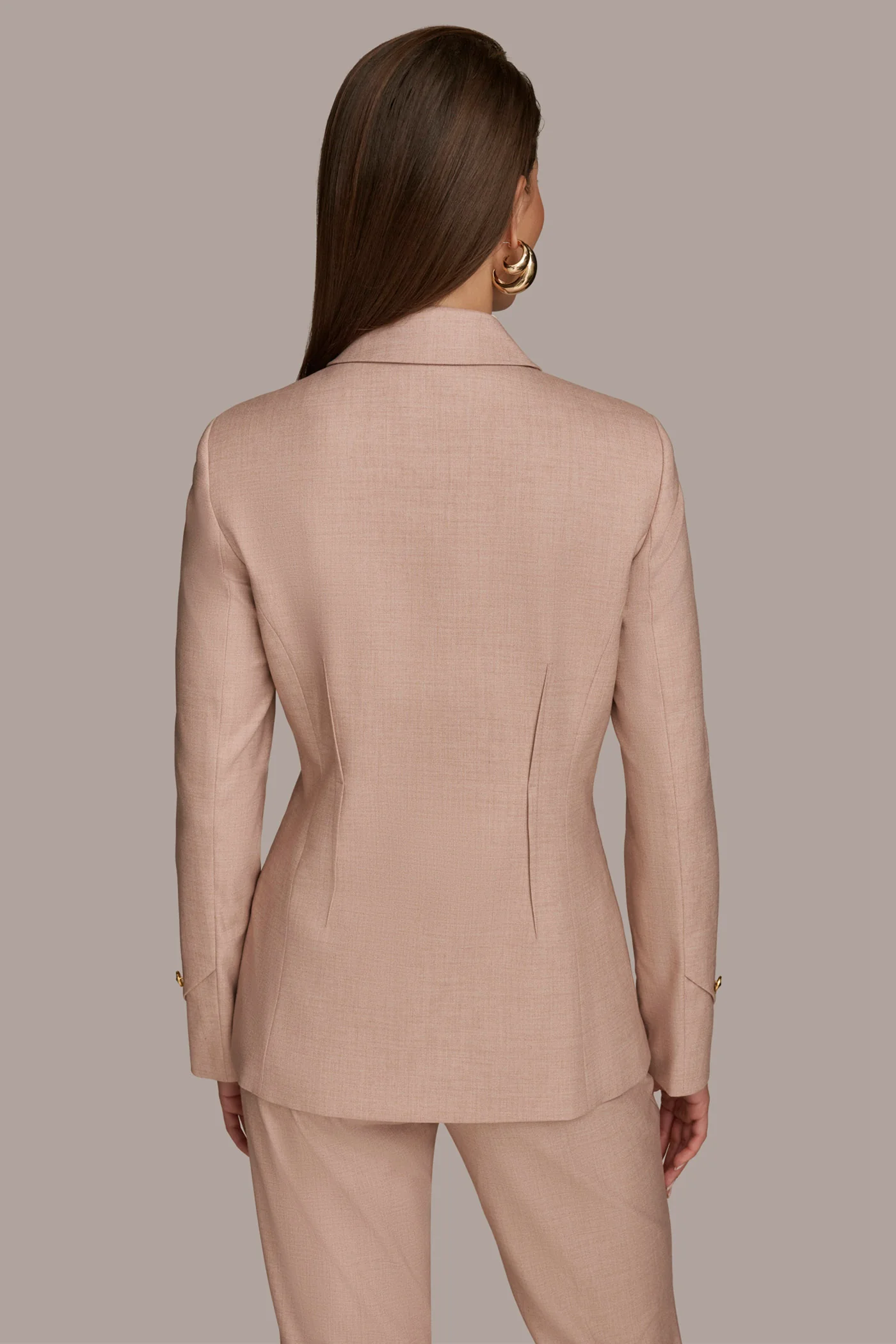 ONE BUTTON BLAZER