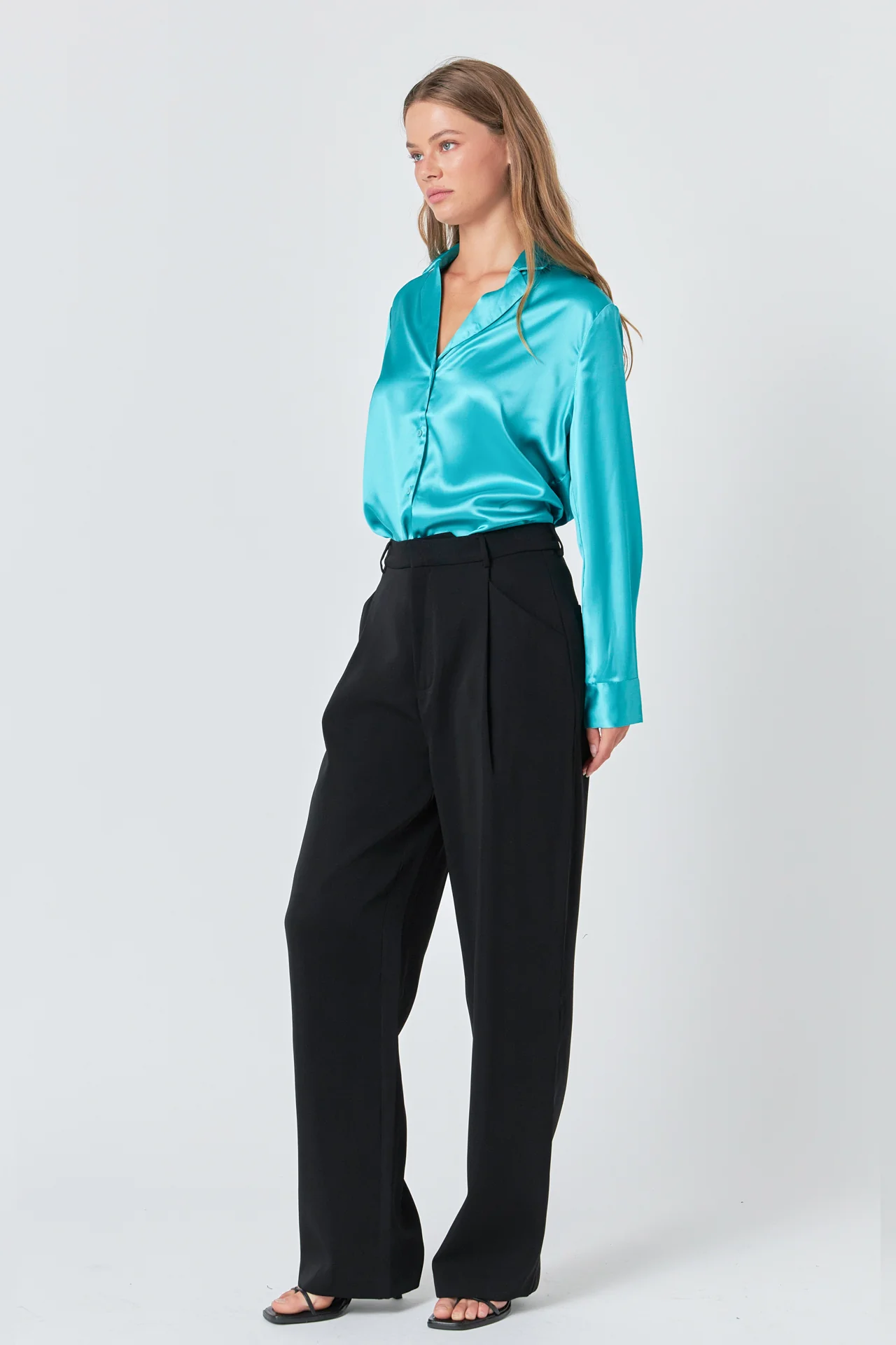 Classic Satin Over Shirt