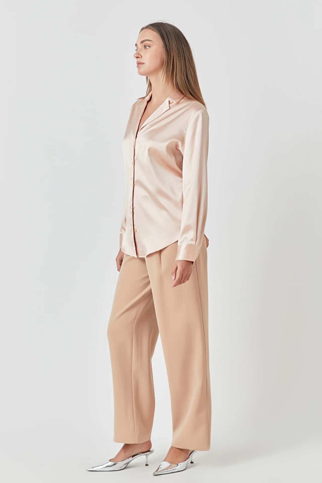 Classic Satin Over Shirt