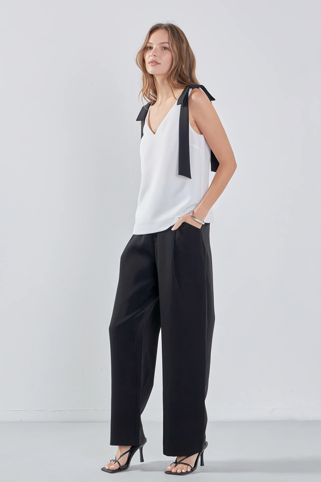 Bow Detailed Top