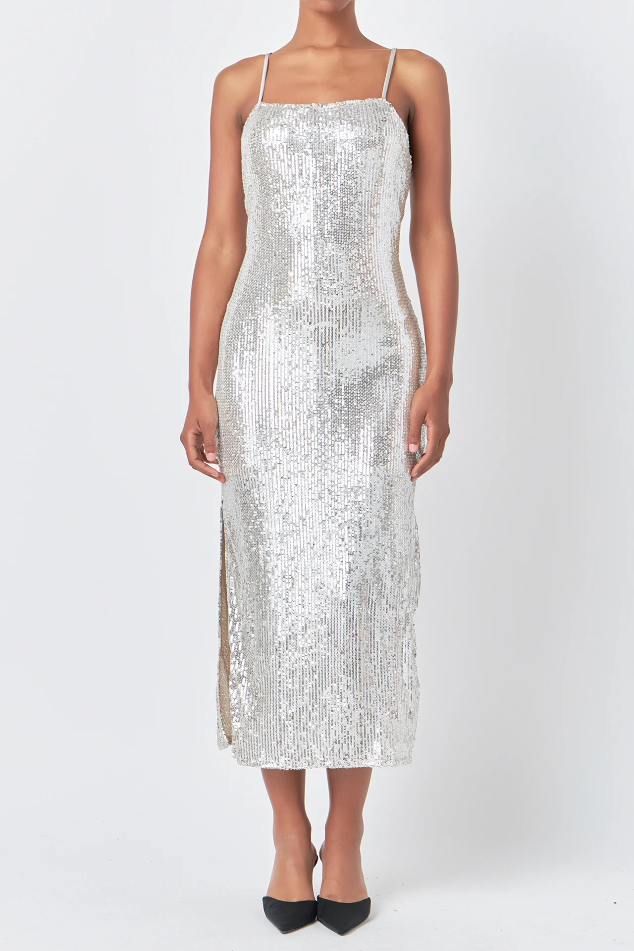Sequin Slip Dress