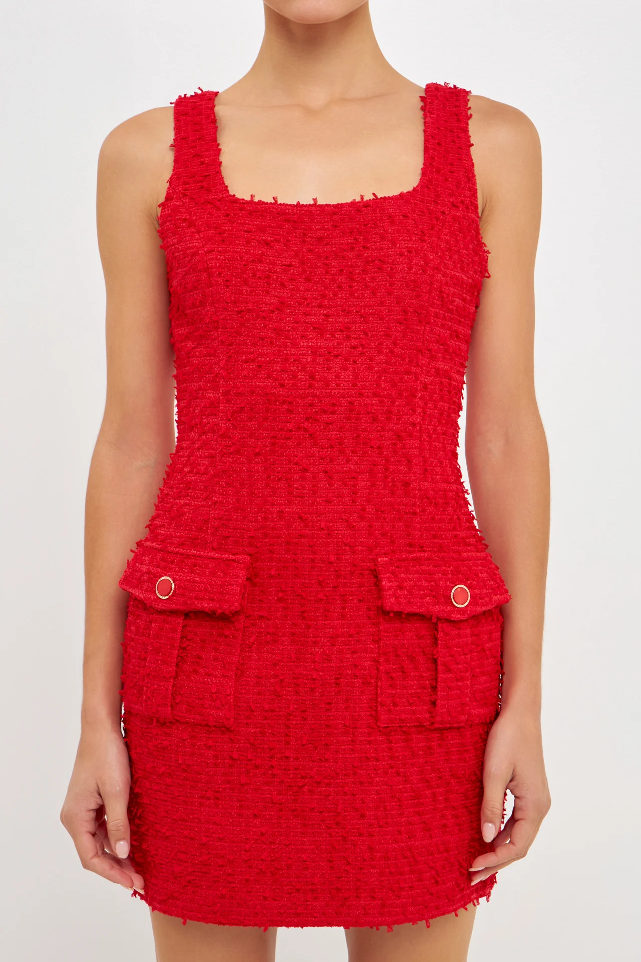Tweed Mini Dress