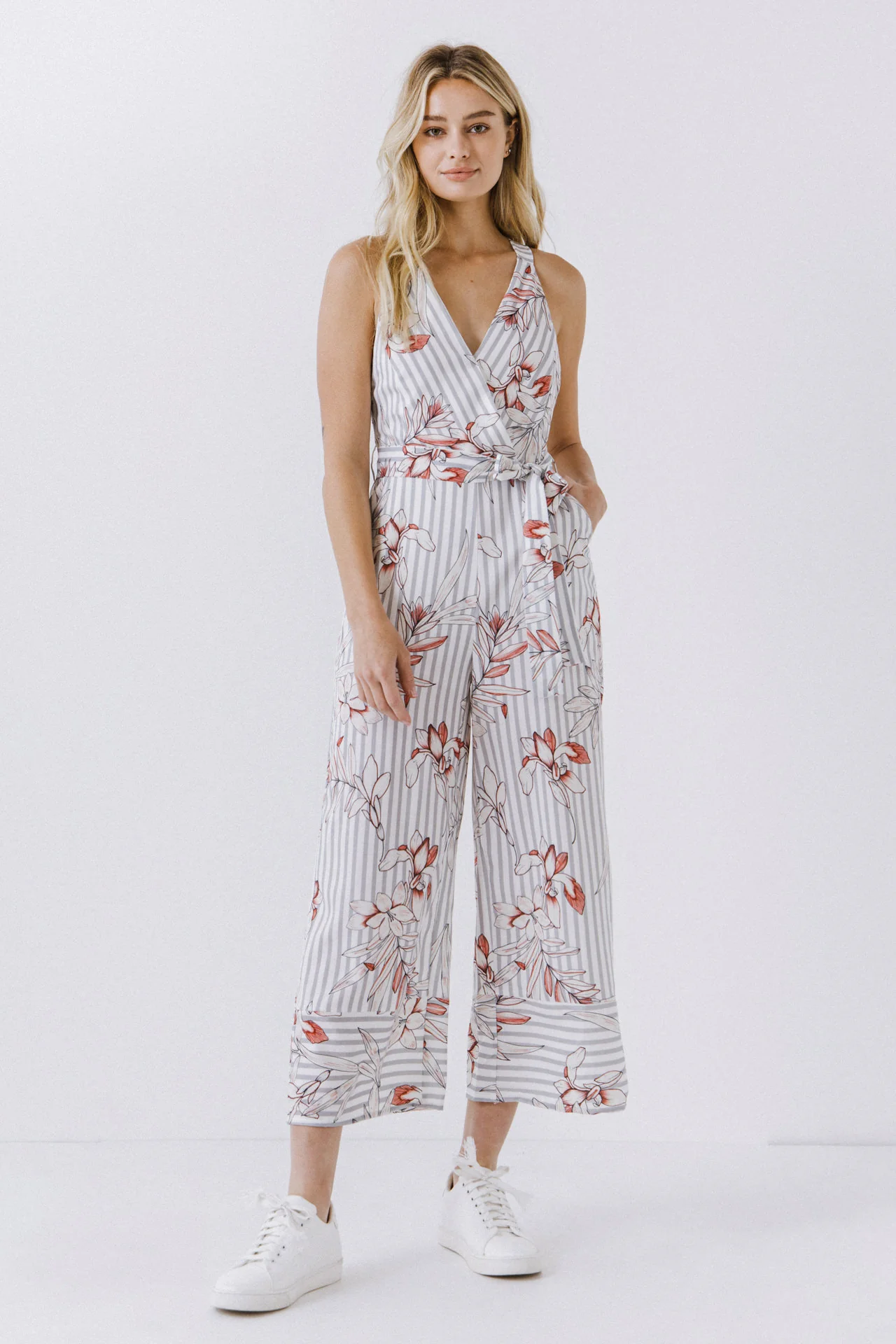 Lily Stripe Jumpsuit