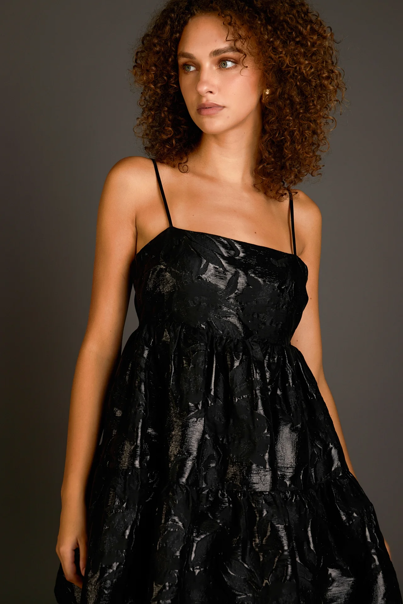 Textured Mini Dress