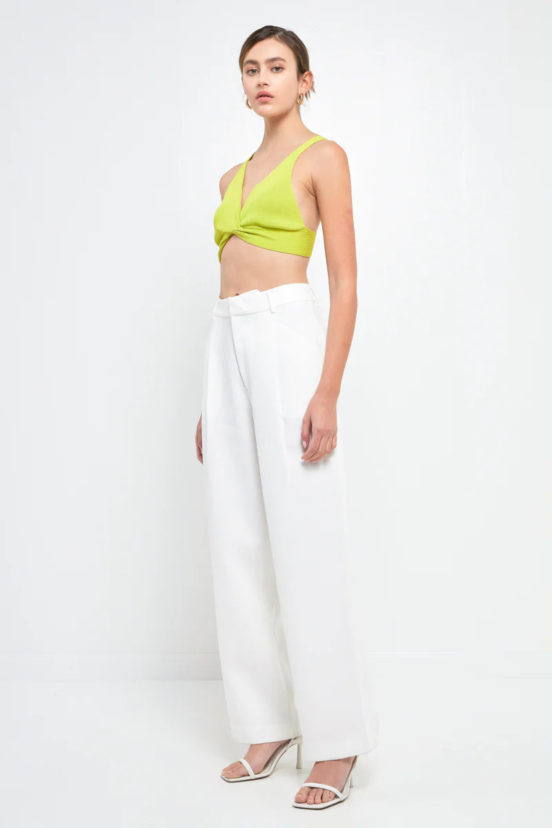 Twisted Ribbed Bralette