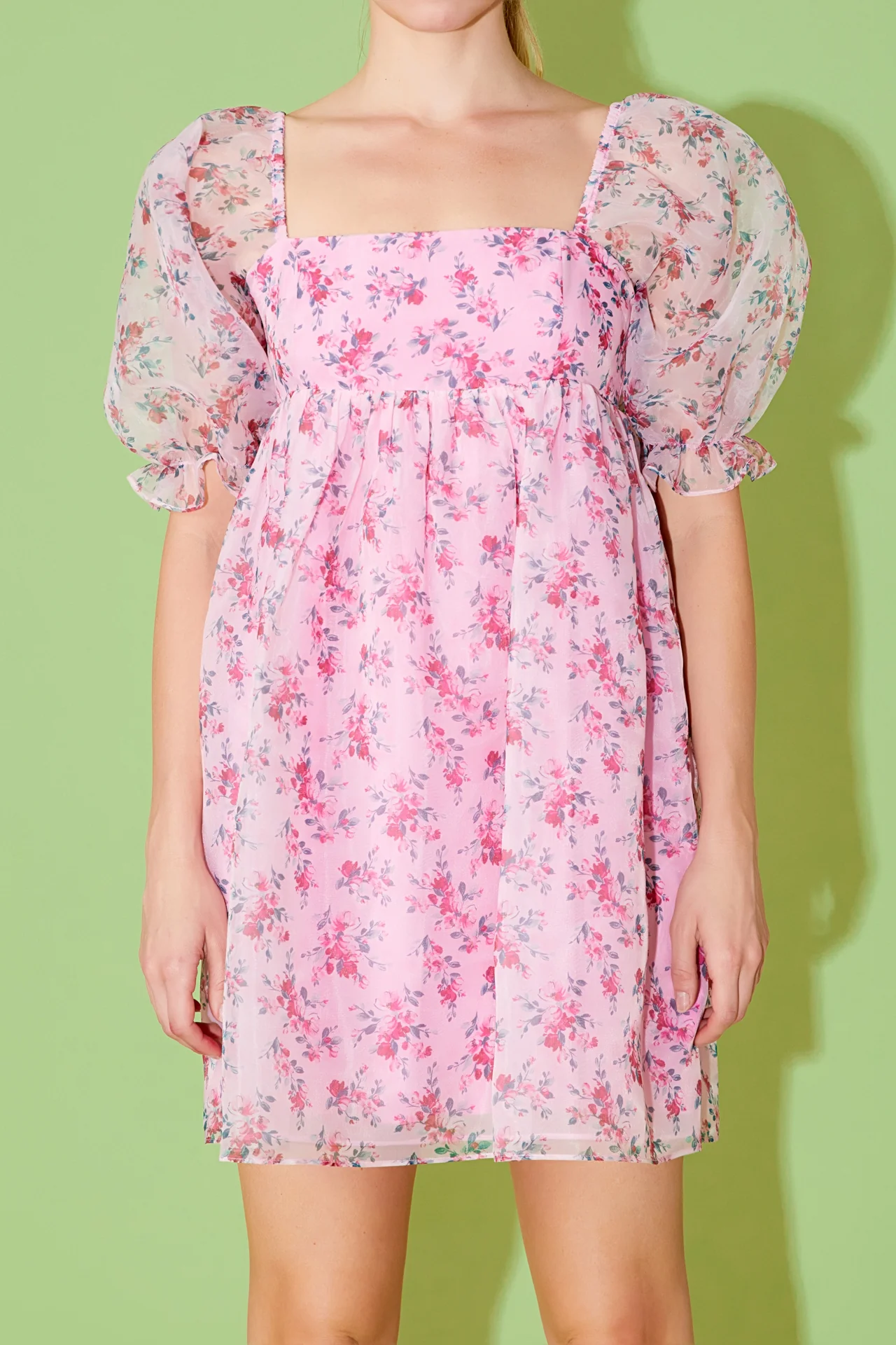 Organza Baby Doll Dress