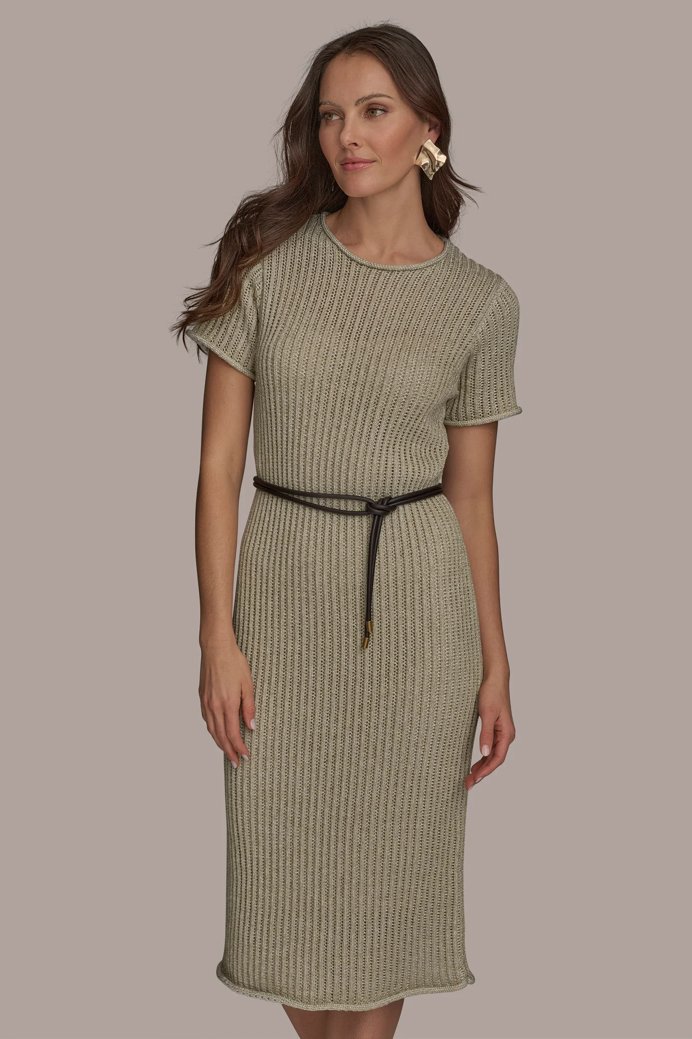 SWEATER KNIT SHEATH