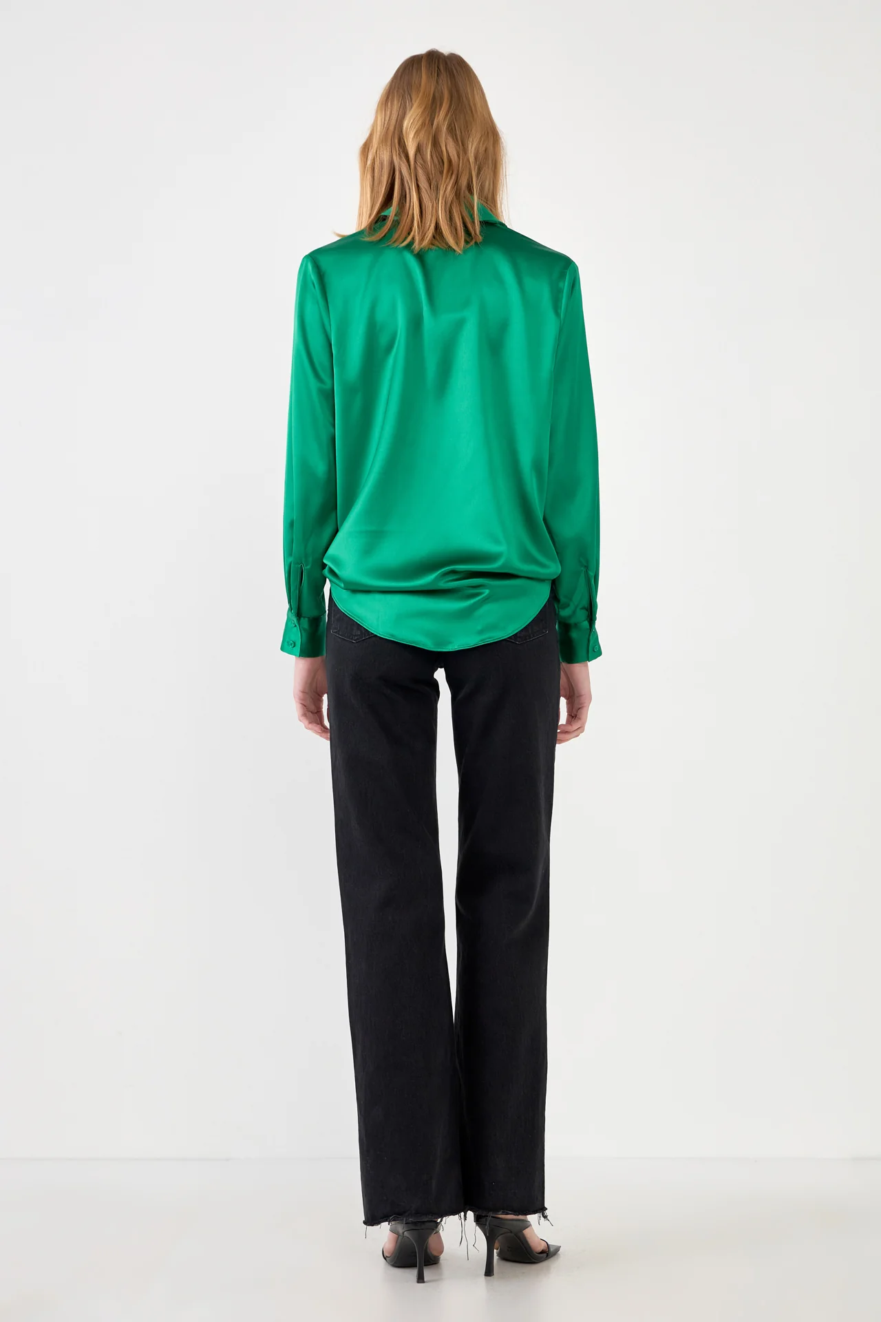 Classic Satin Over Shirt