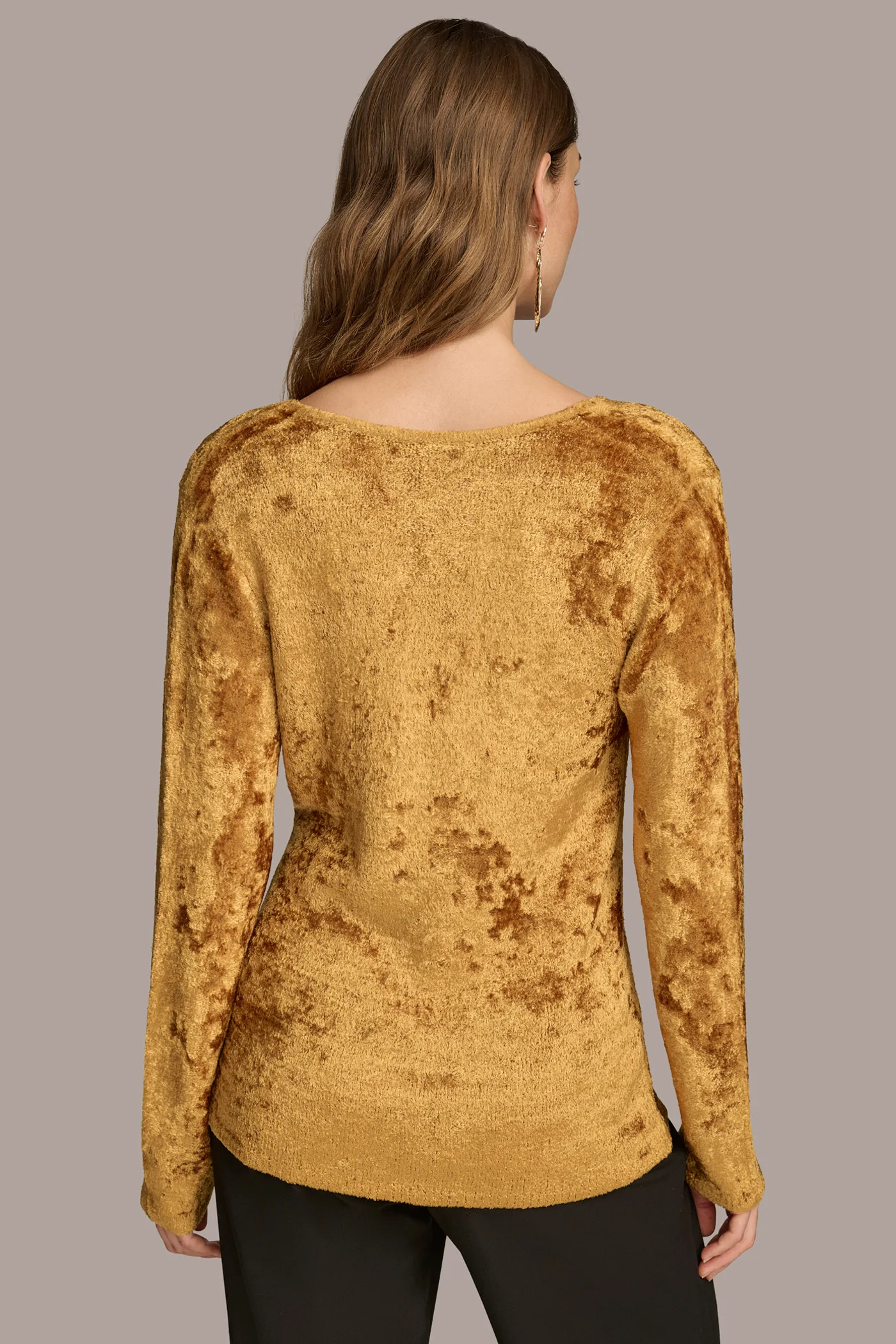 COWL NECK TOP
