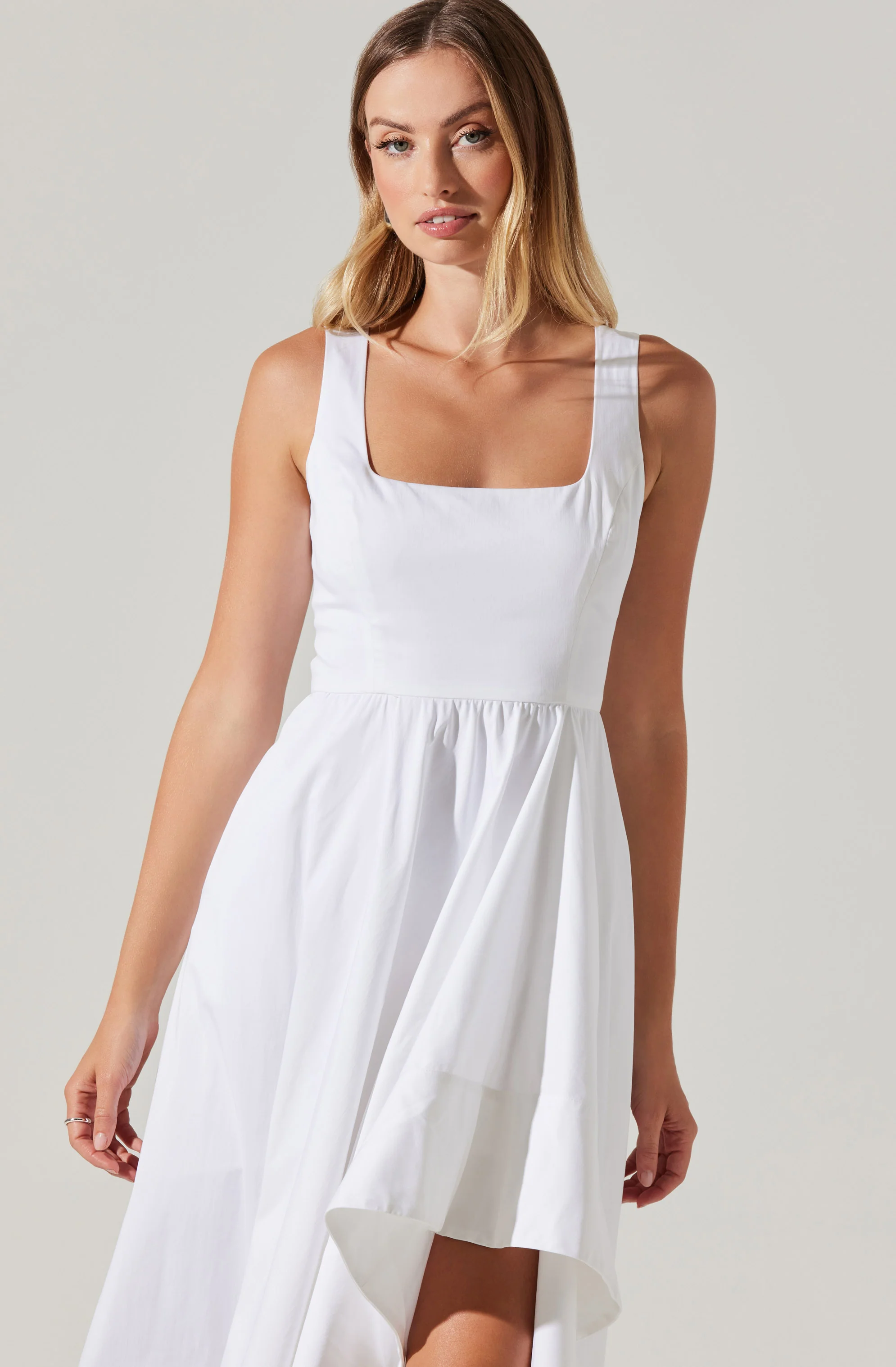 Allora Asymmetrical Midi Dress