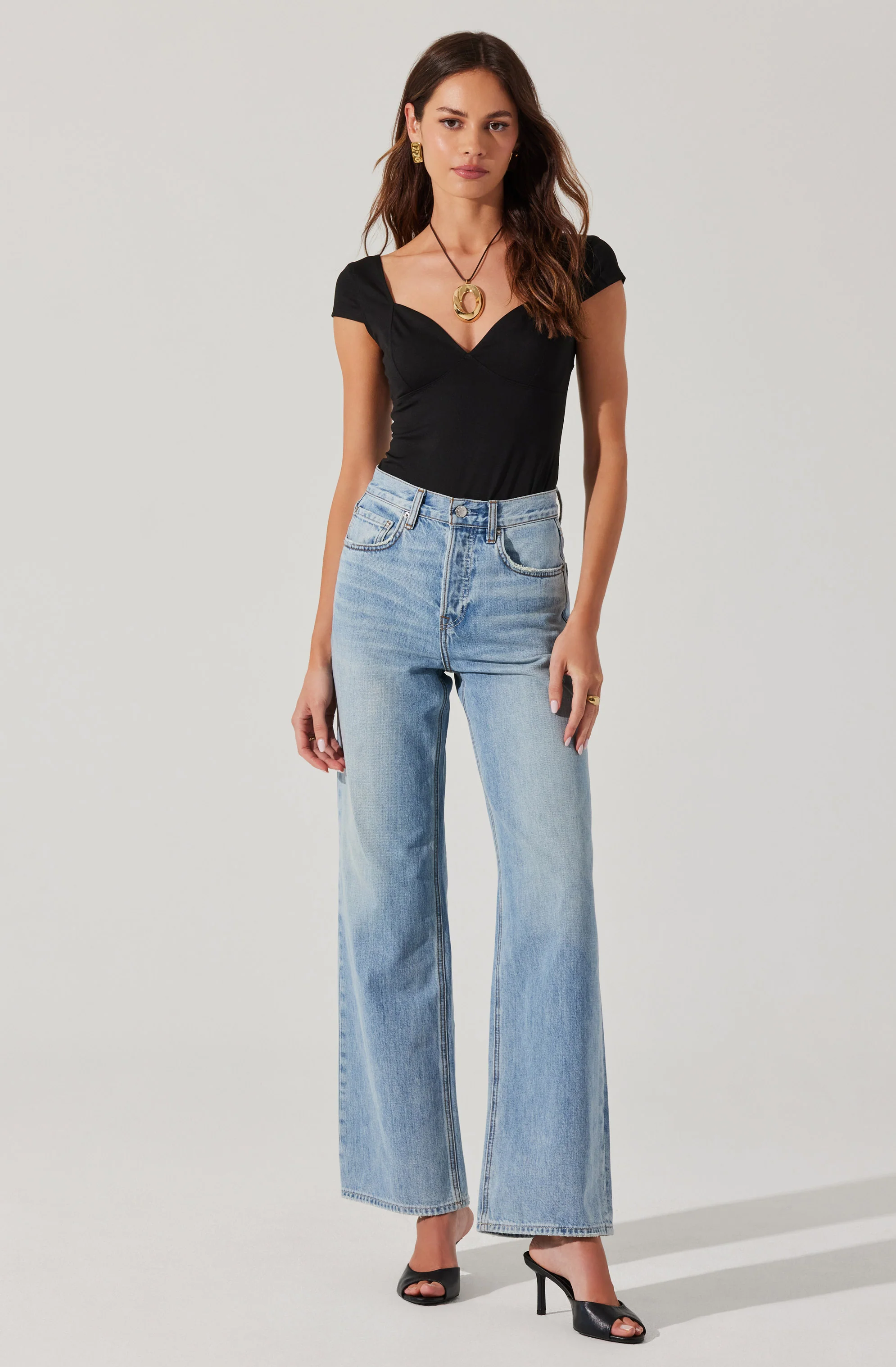 Keela Cap Sleeve Bodysuit