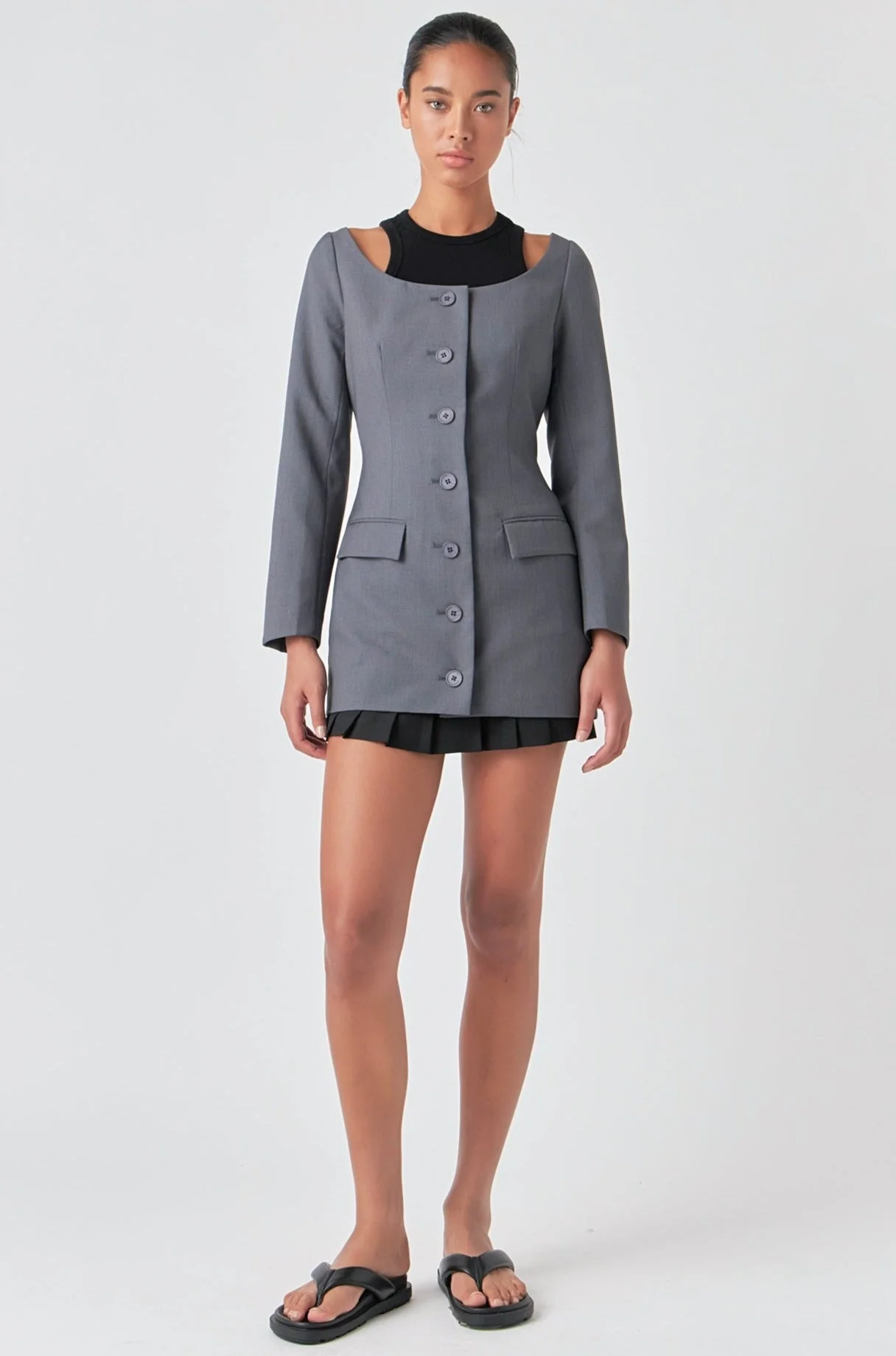 Off the Shoulder Blazer