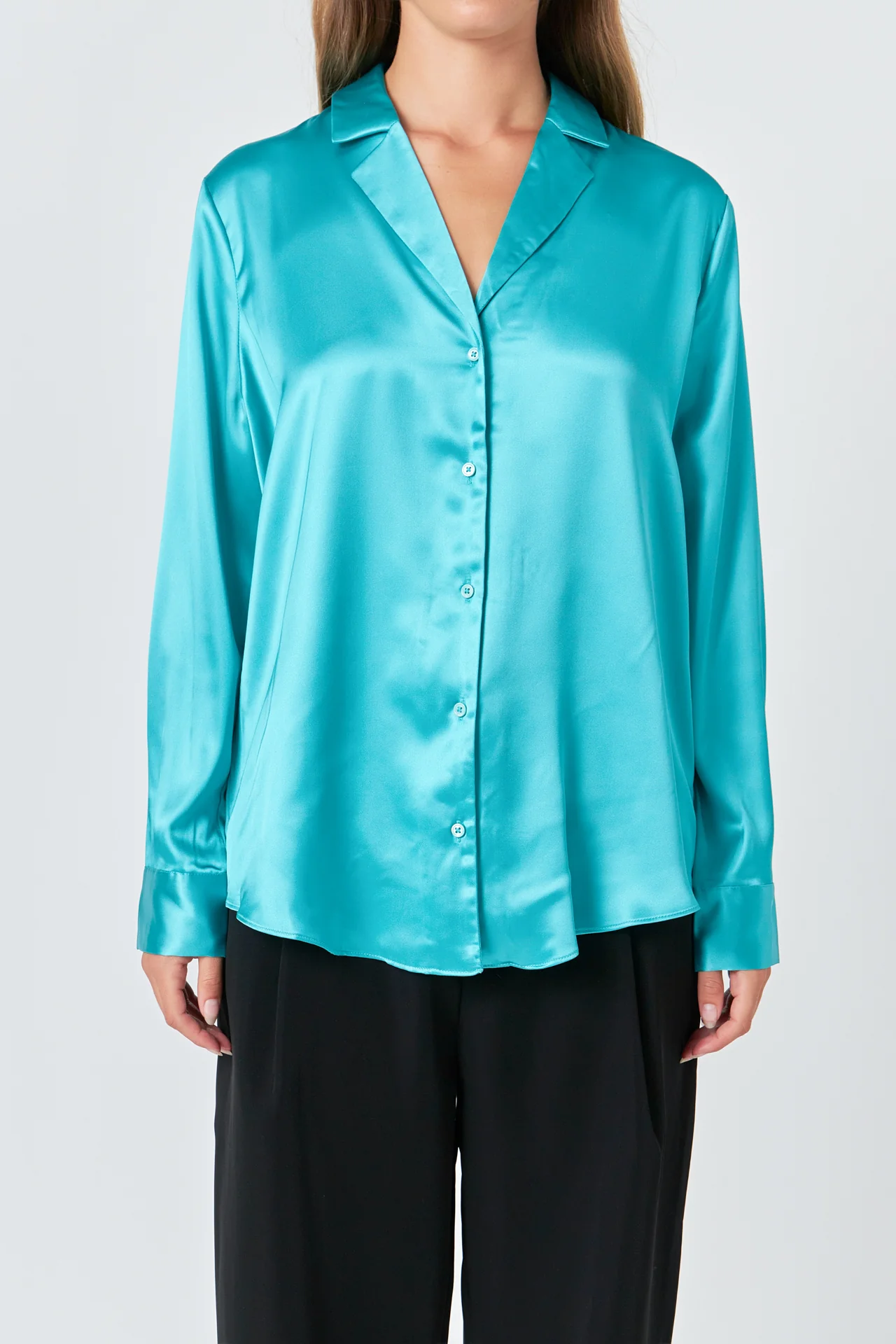 Classic Satin Over Shirt