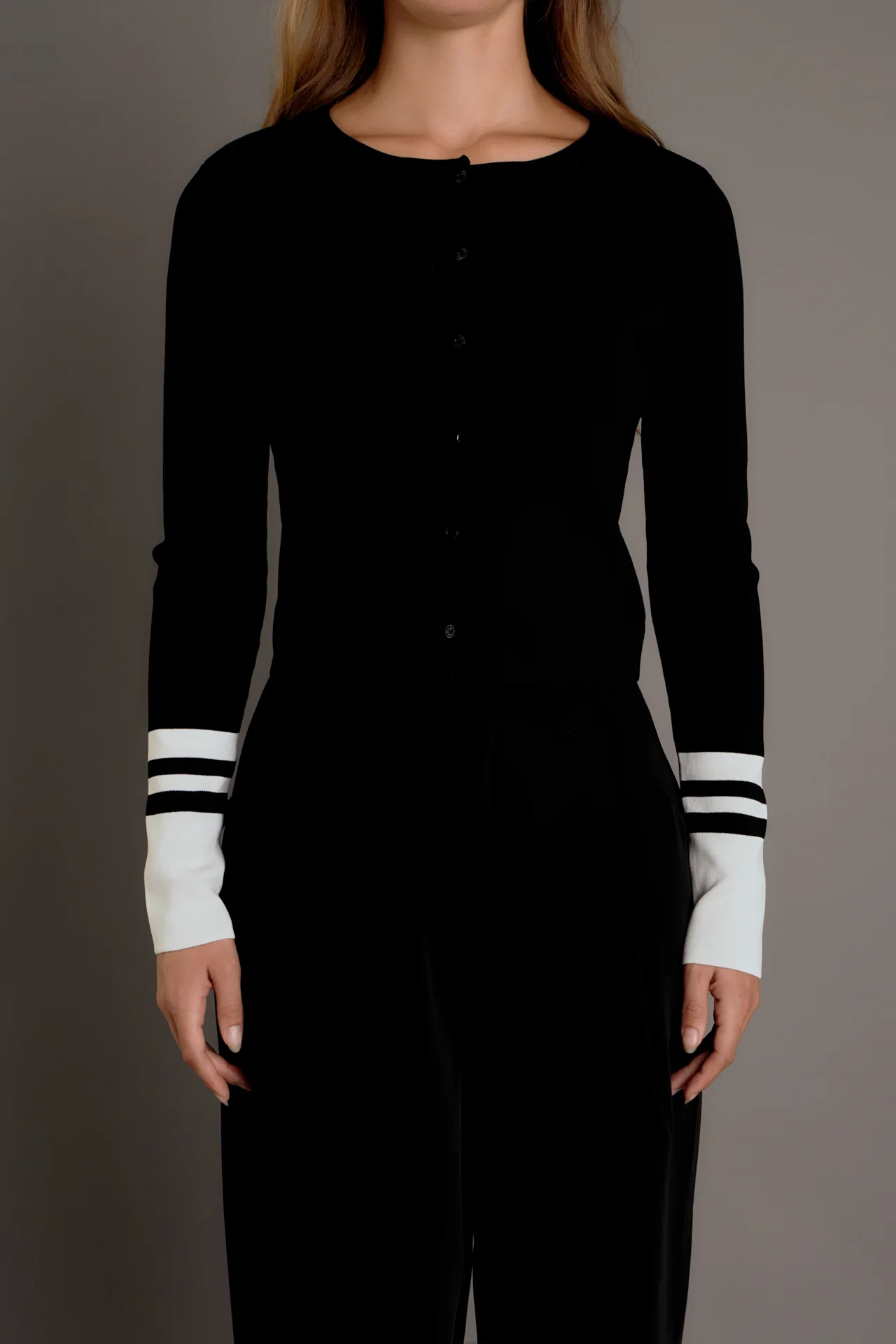 Knit Block Cardigan