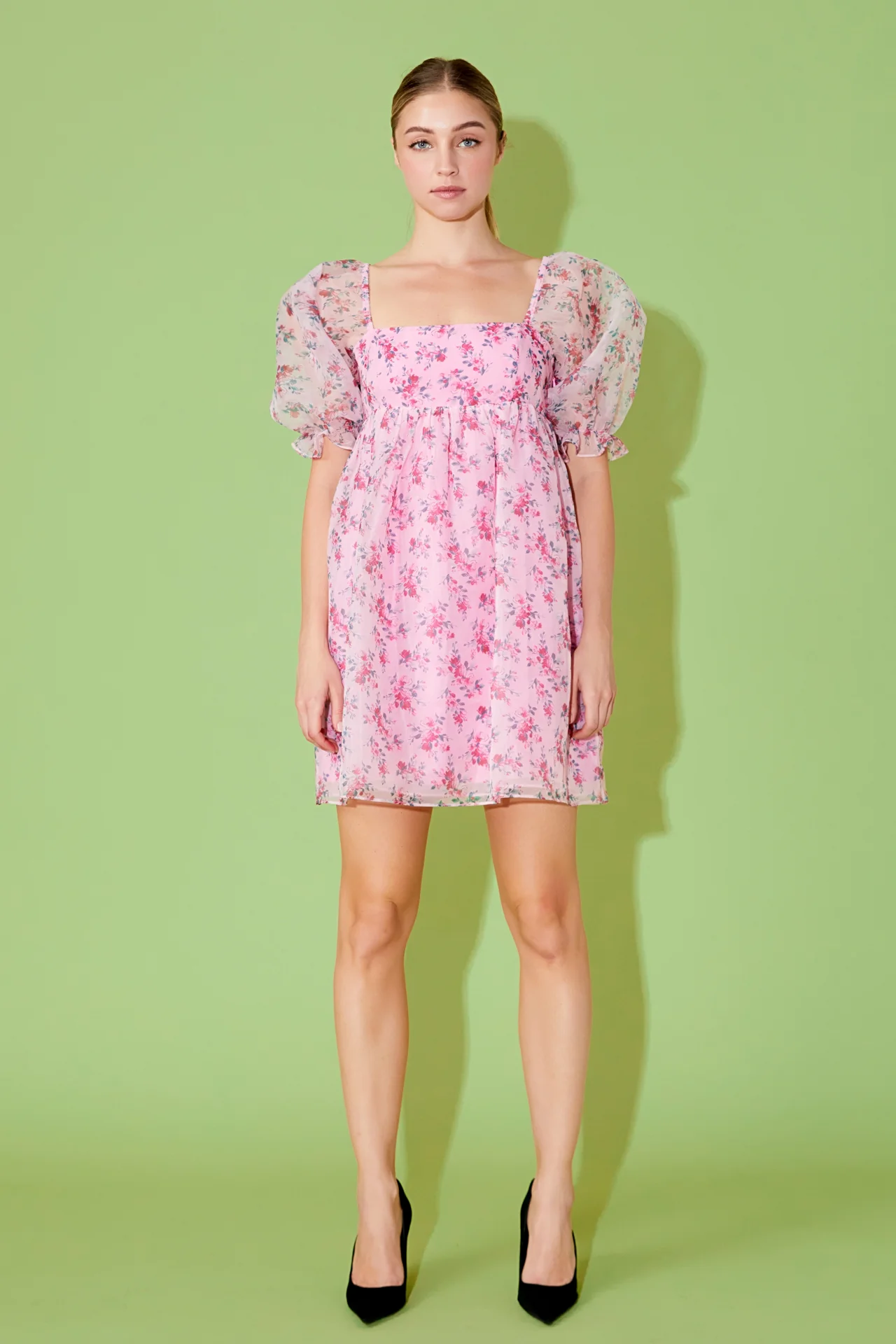 Organza Baby Doll Dress