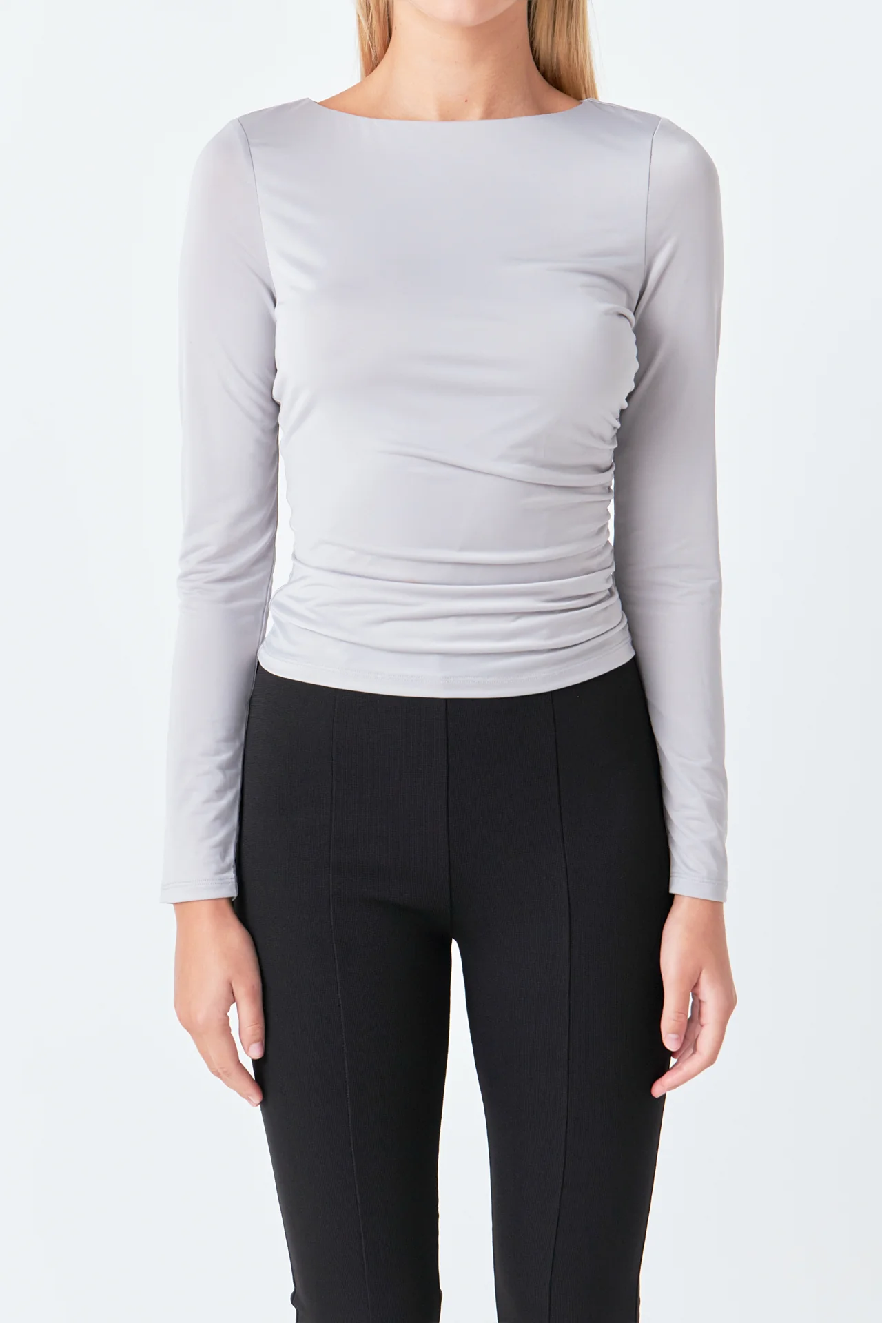 Draped Ruched Top