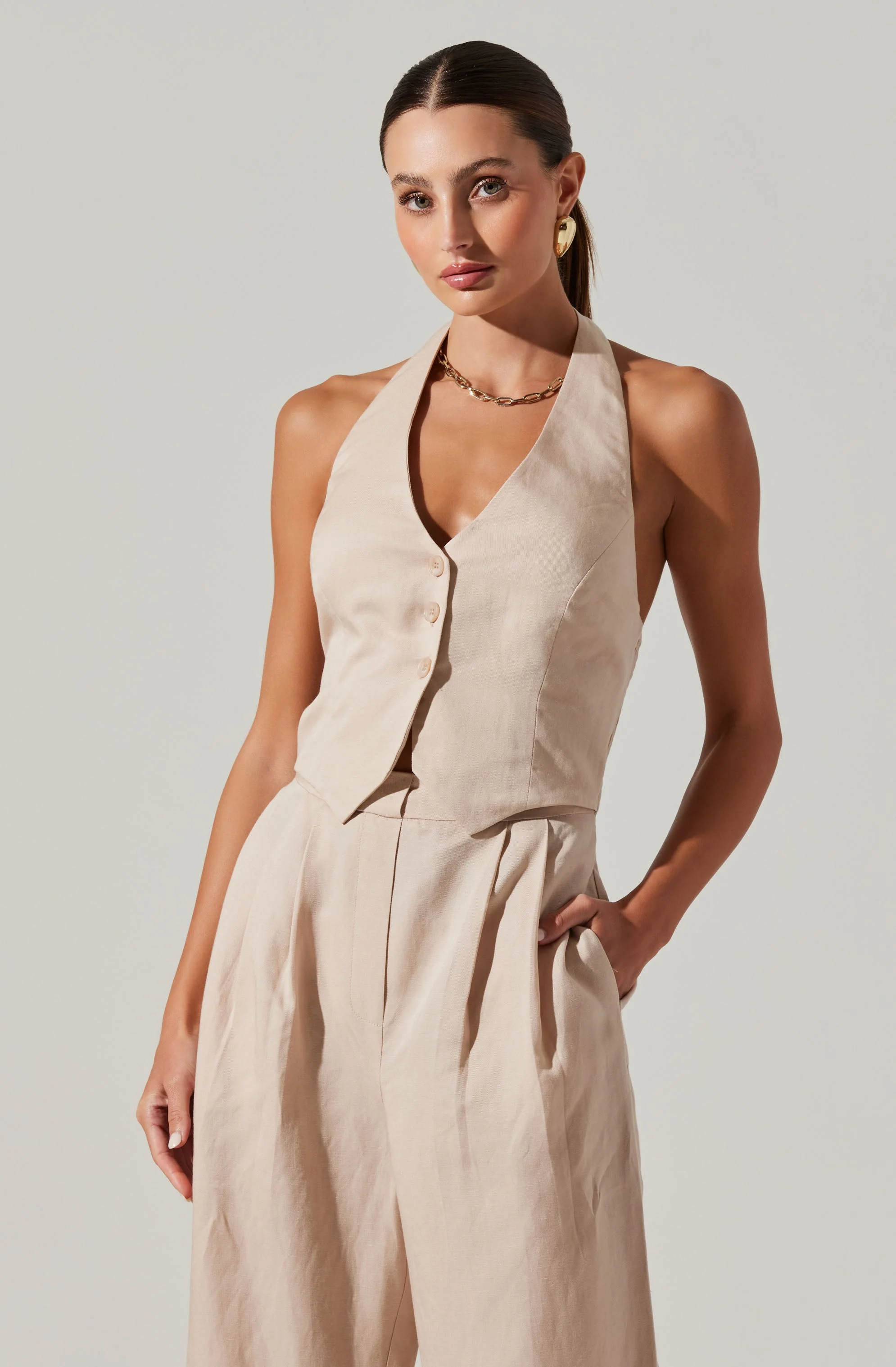 Tatum Halter Neck Jumpsuit