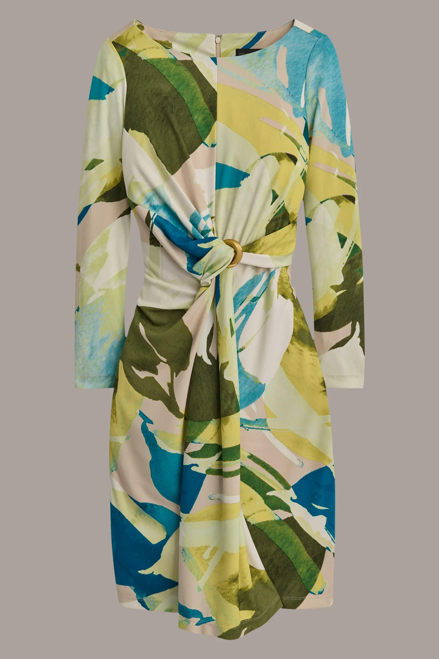 PRINTED JERSEY DRESS