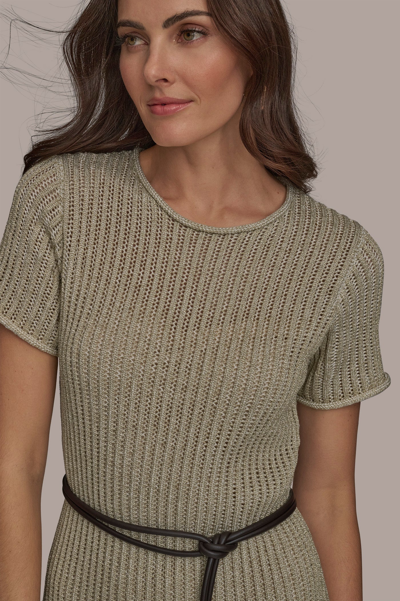 SWEATER KNIT SHEATH