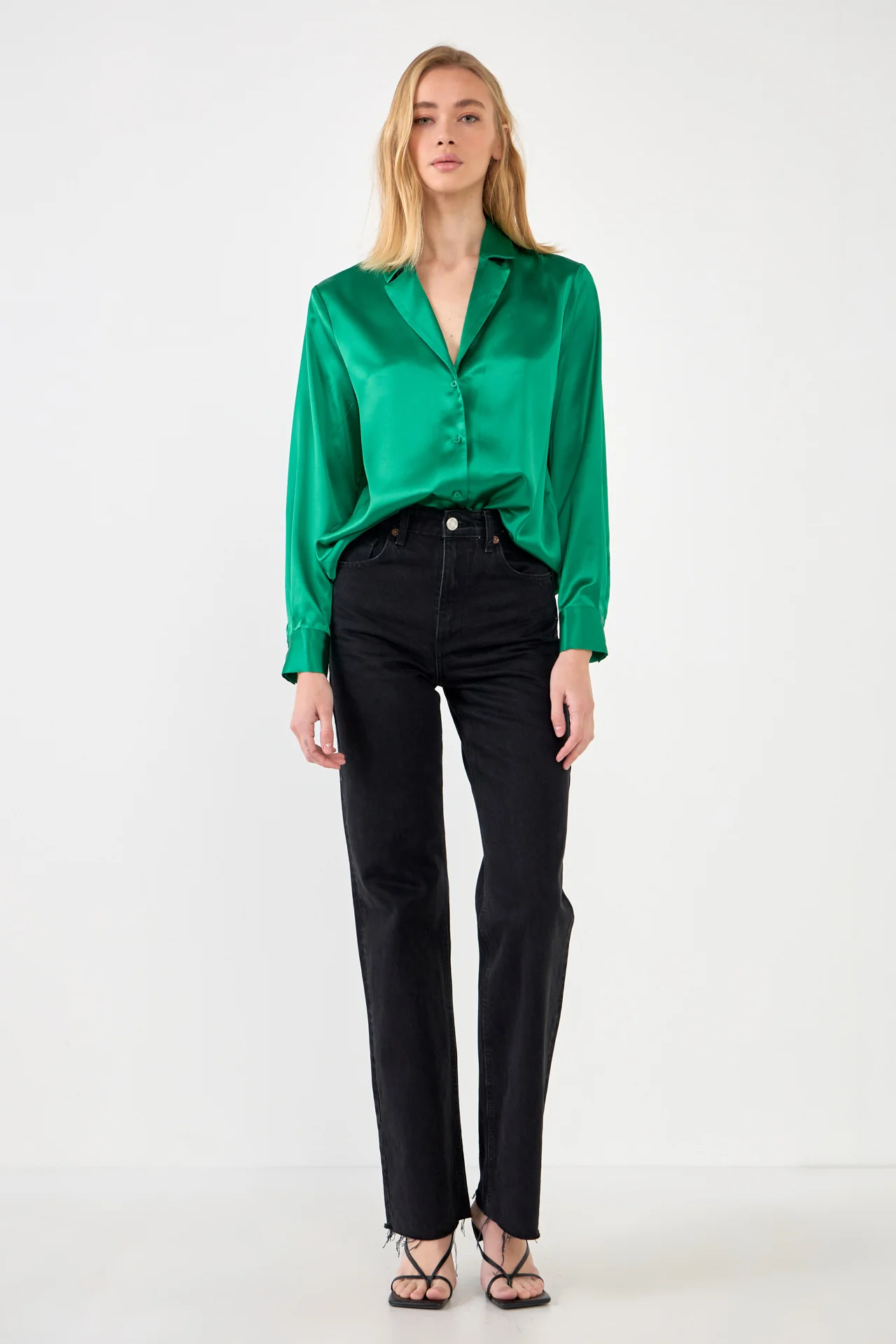Classic Satin Over Shirt