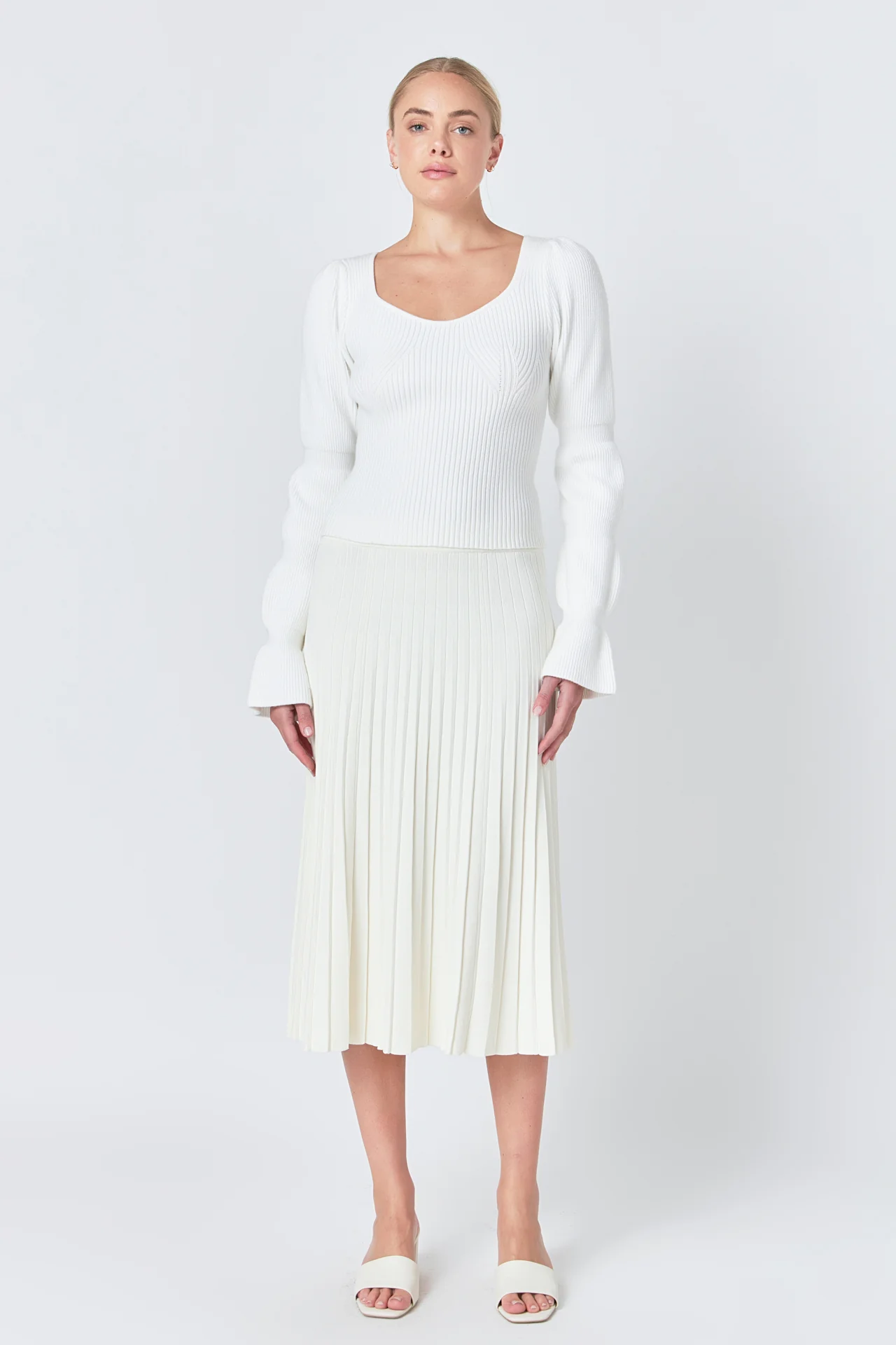 Balloon Sleeve Sweater