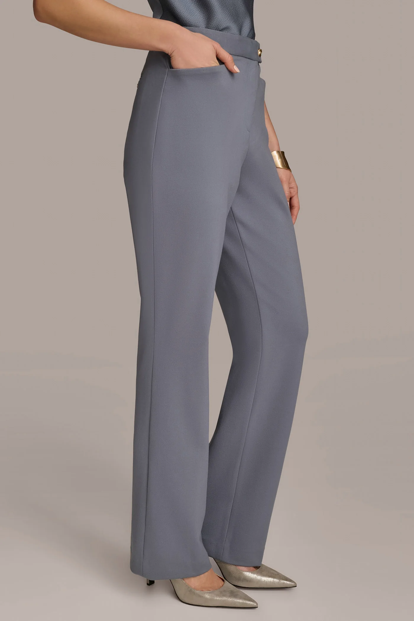 TWILL STRAIGHT LEG PANT